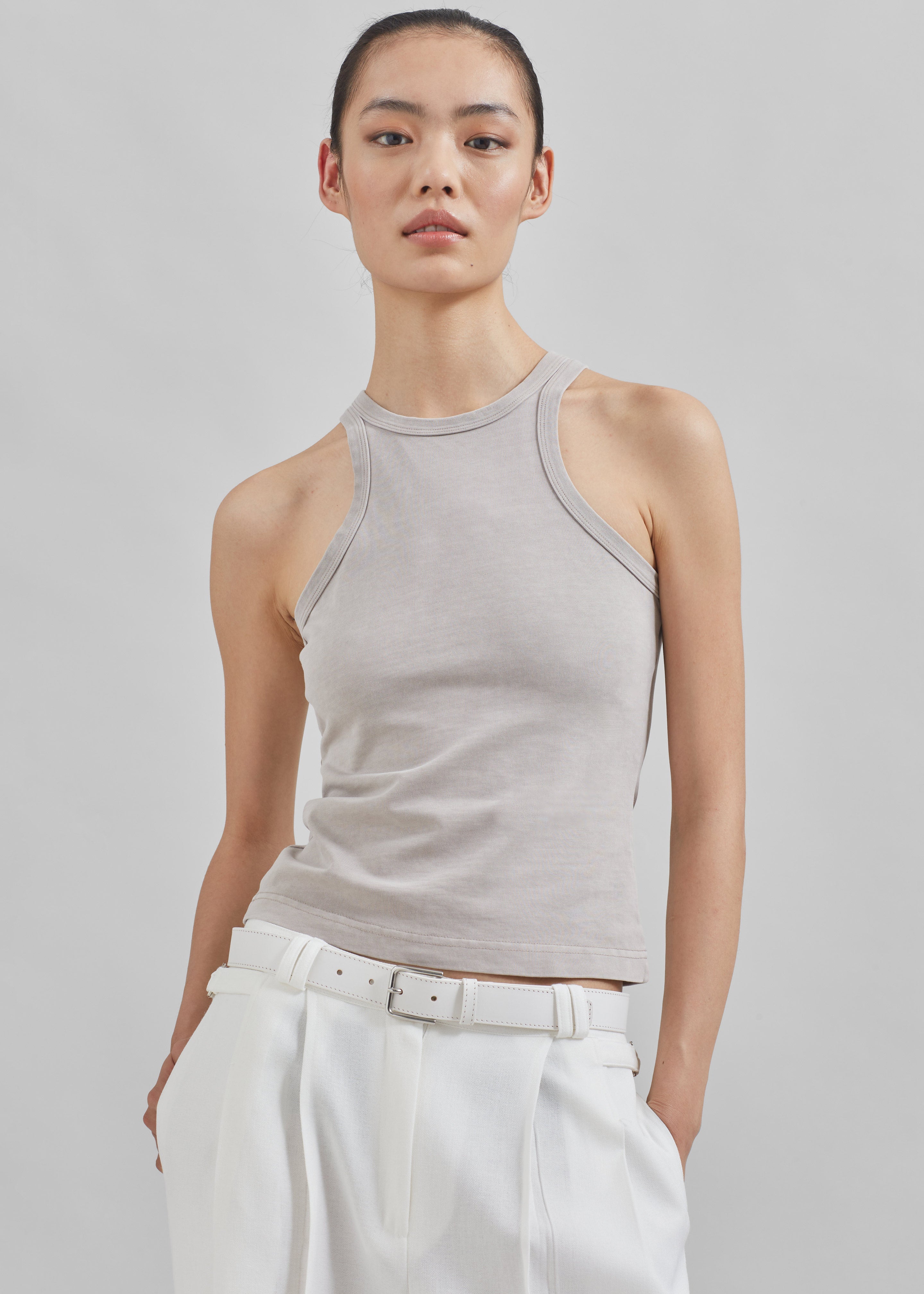 Samsøe Samsøe Helene Tank Top - Gull Gray - 3