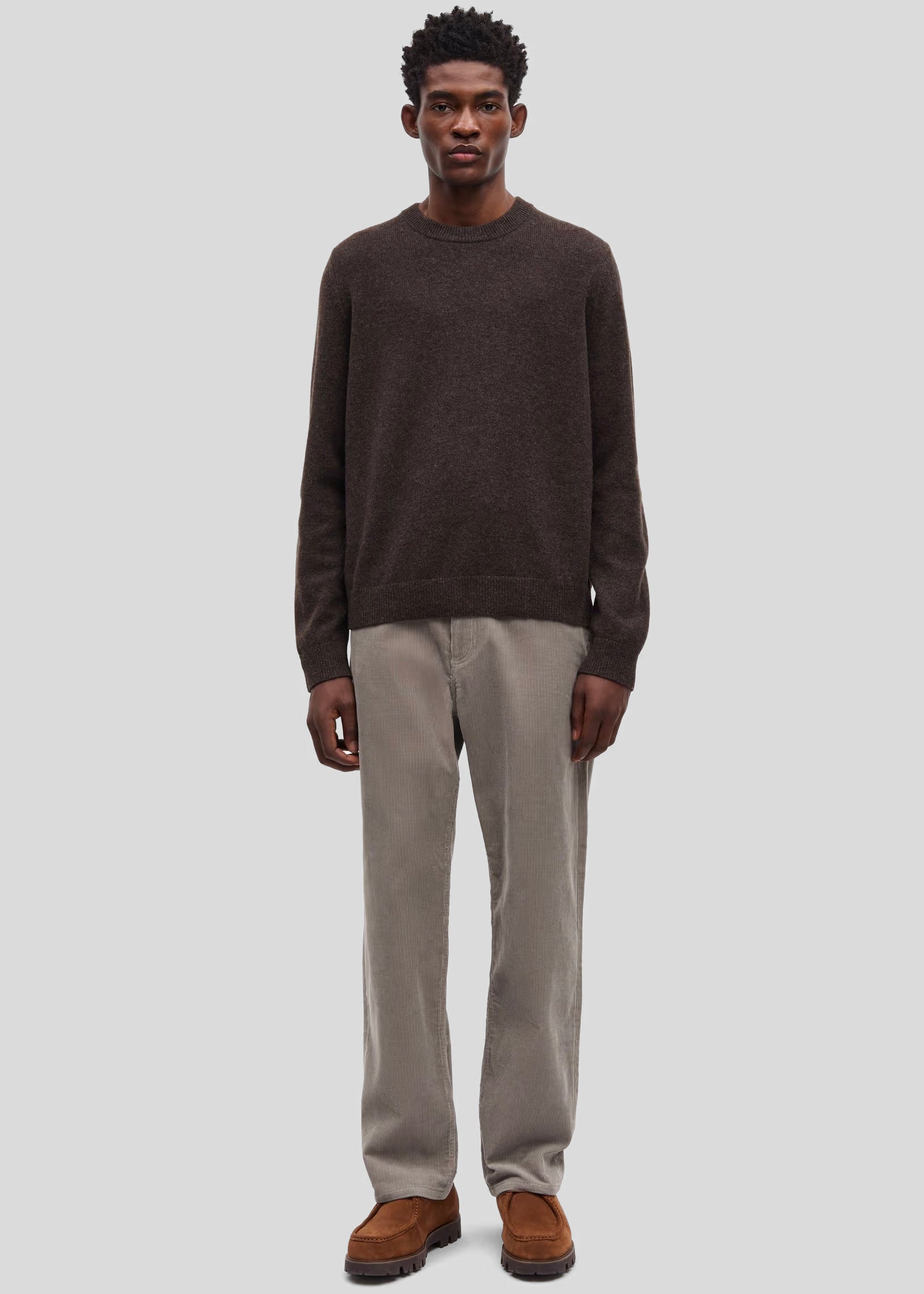 Samsøe Samsøe Isak Knit Sweater - Turkish Coffee - 4