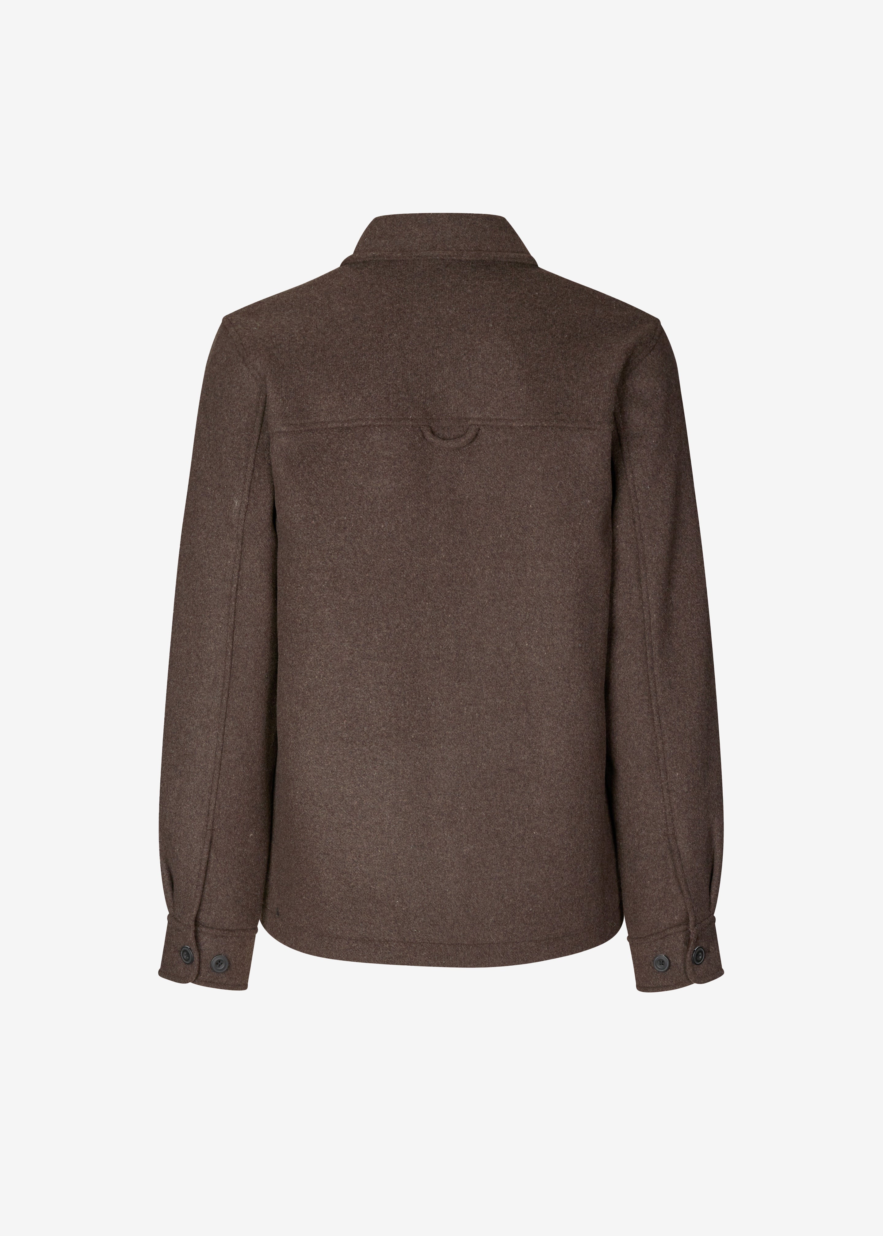 Samsøe Samsøe Pally Shirt Jacket - Chocolate Torte - 10