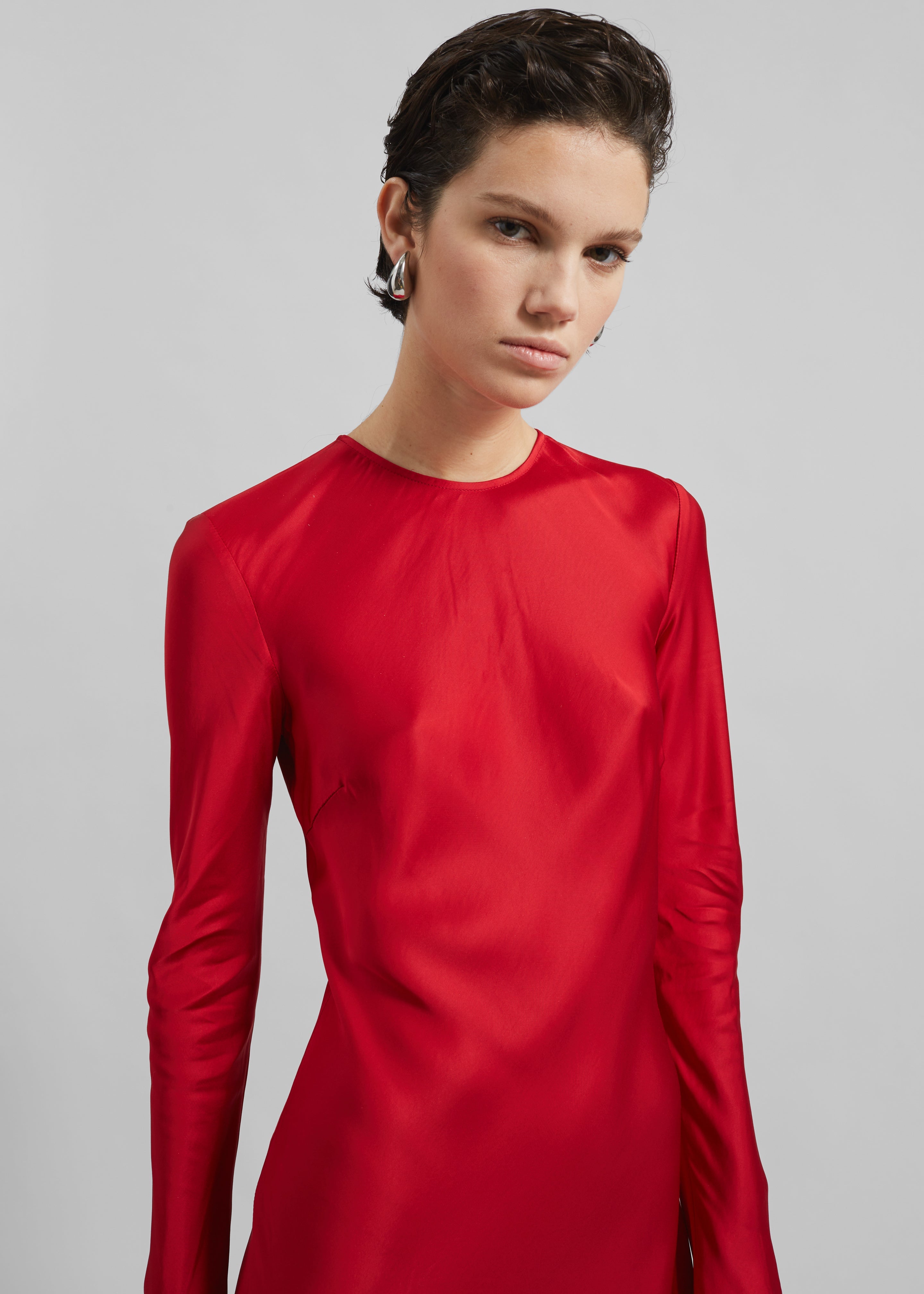 Samsøe Samsøe Saalina Dress - Scarlet Sage - 3