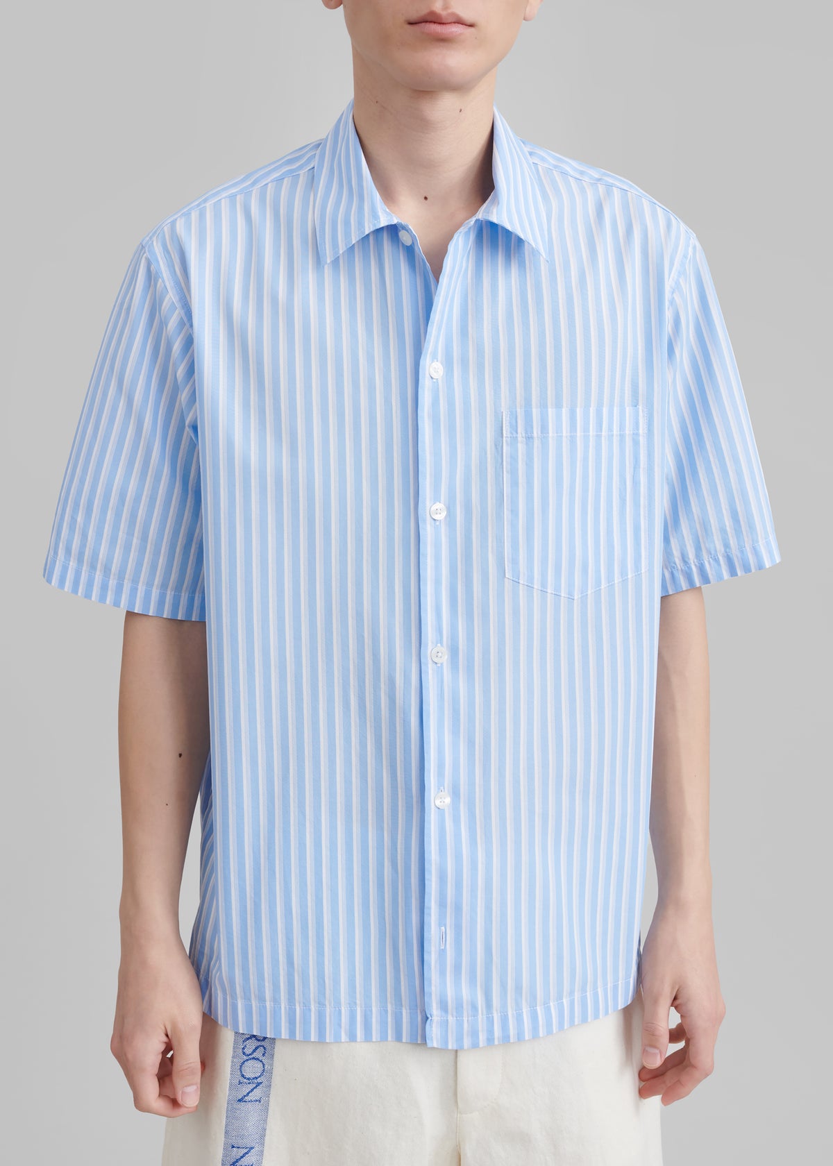 Samsøe Samsøe Saayo P Shirt - Blue St - 5