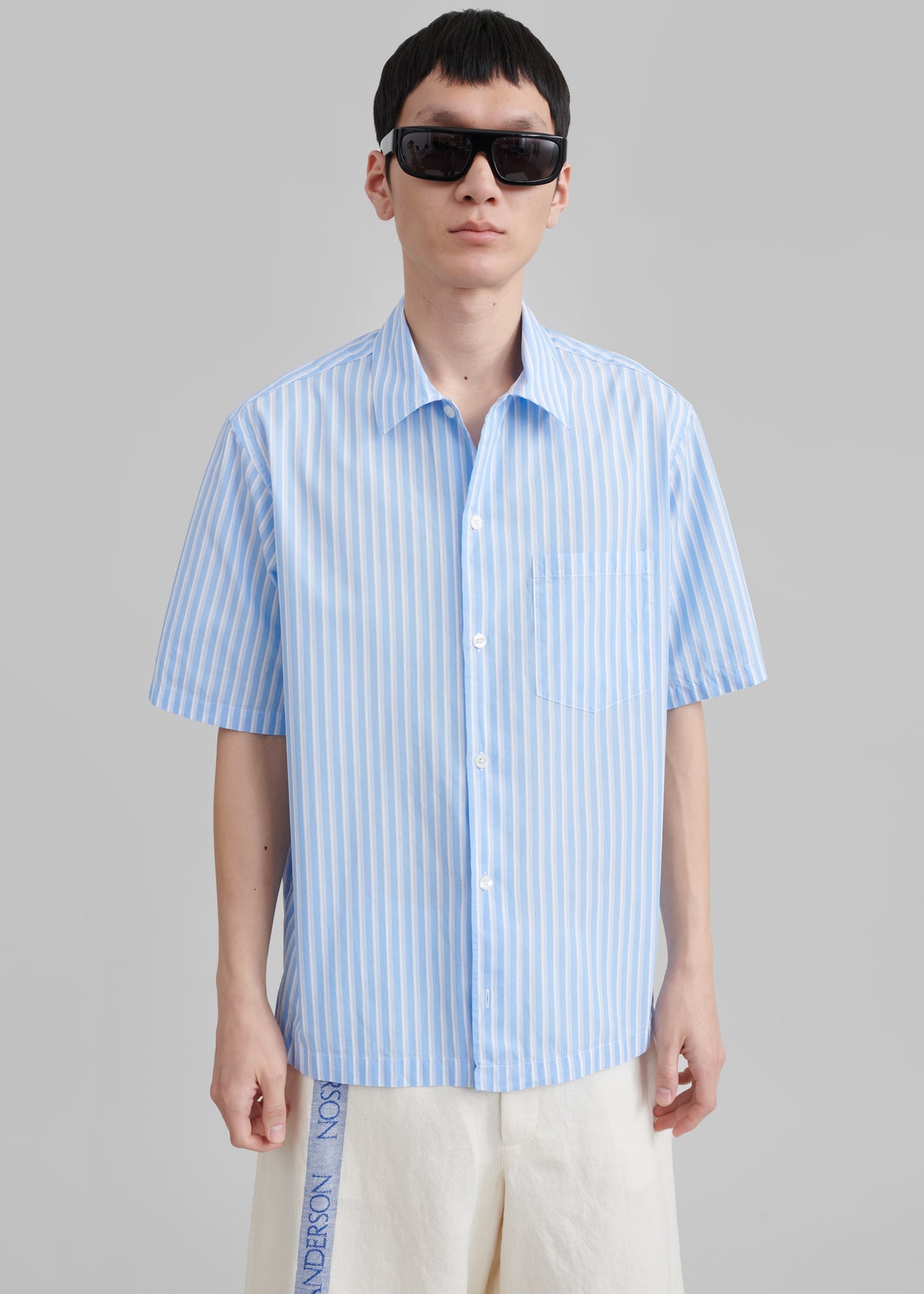 Samsøe Samsøe Saayo P Shirt - Blue St - 6