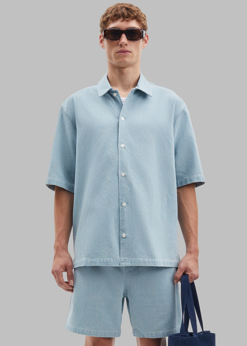 Samsøe Samsøe Saayo X Shirt - Destructed Denim - 1