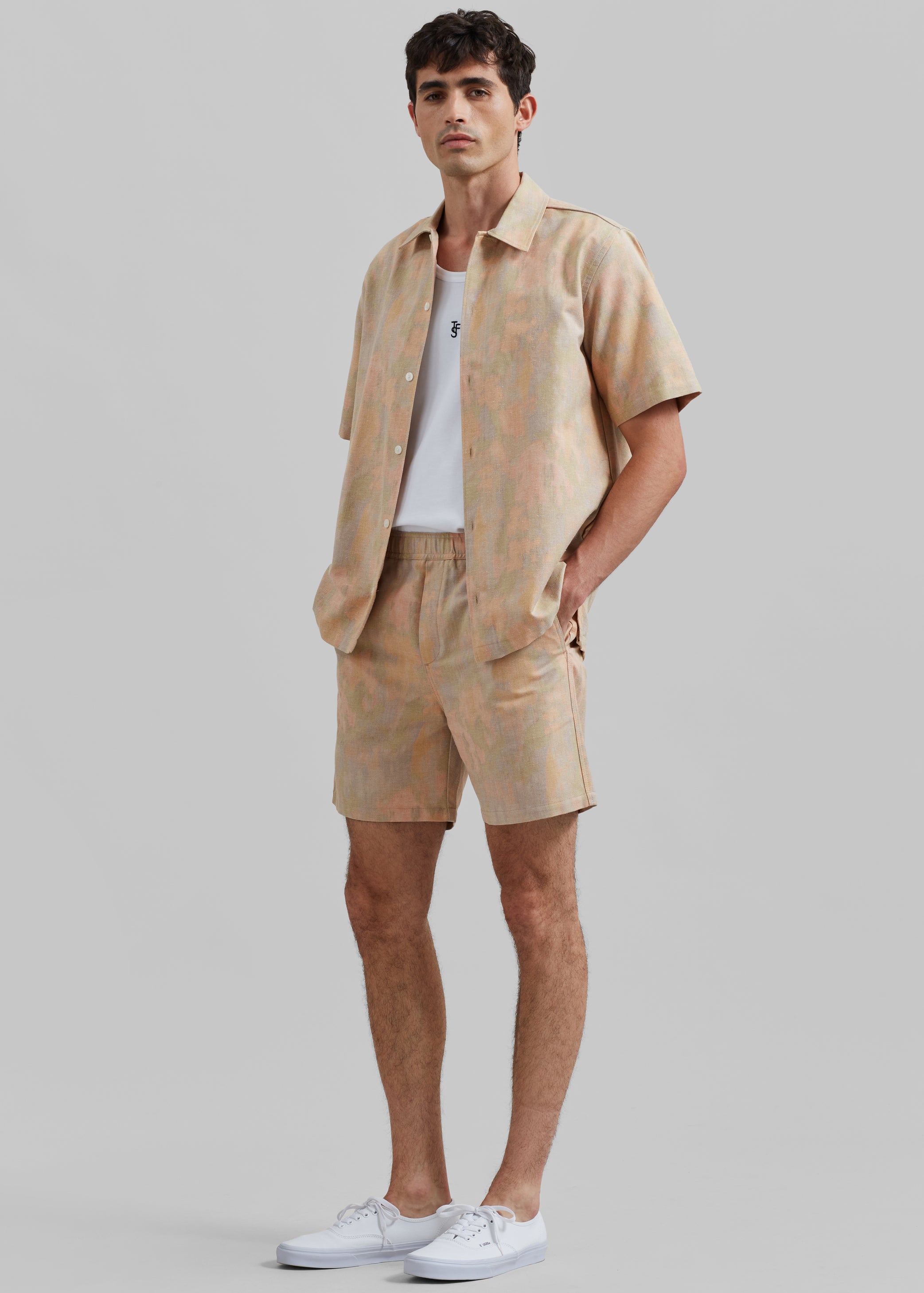 Shop the look image for Samsøe Samsøe Saayo X Shirt - Floral Camouflage
