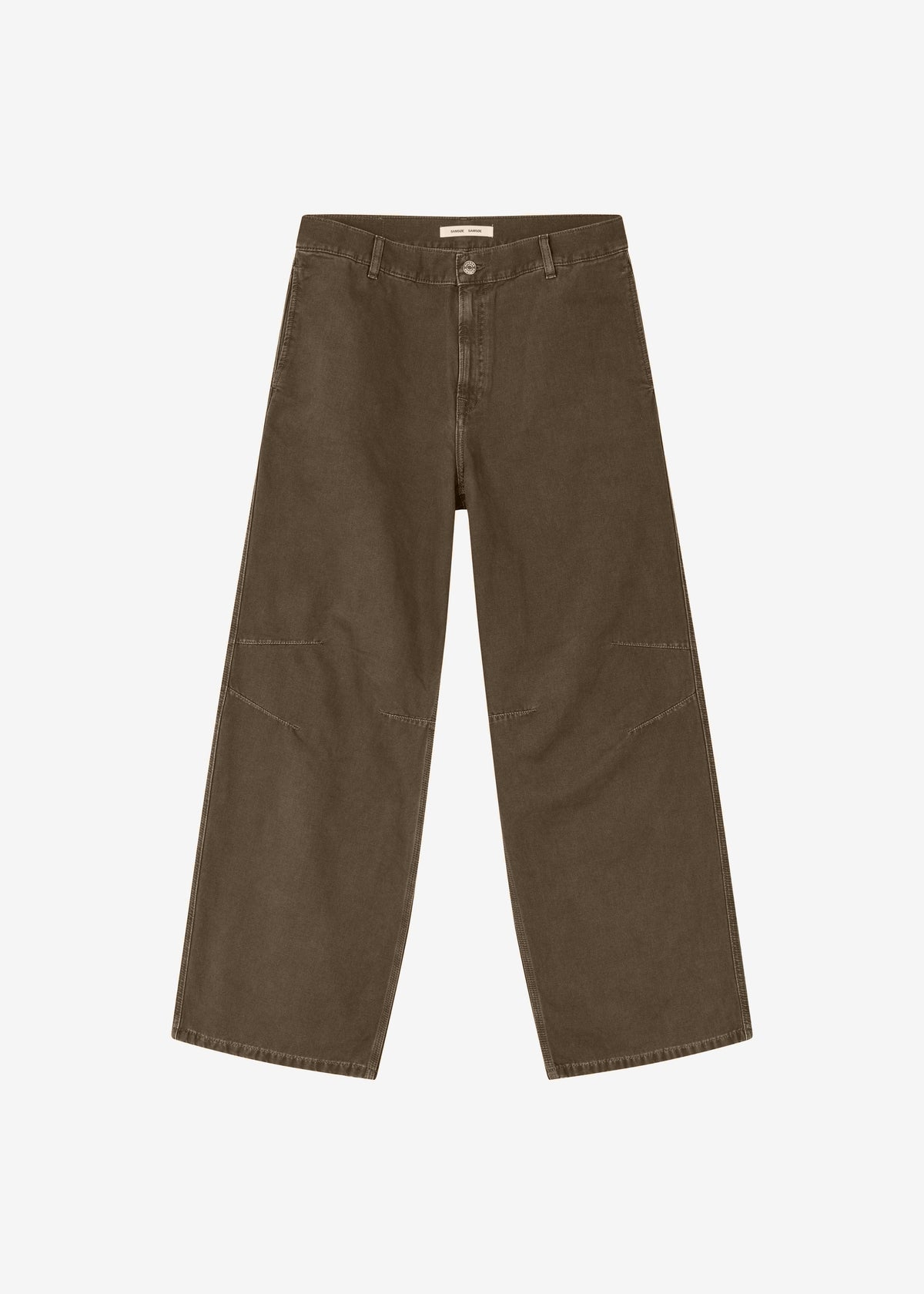 Samsøe Samsøe Sabruce X Trousers - Washed Canteen - 5