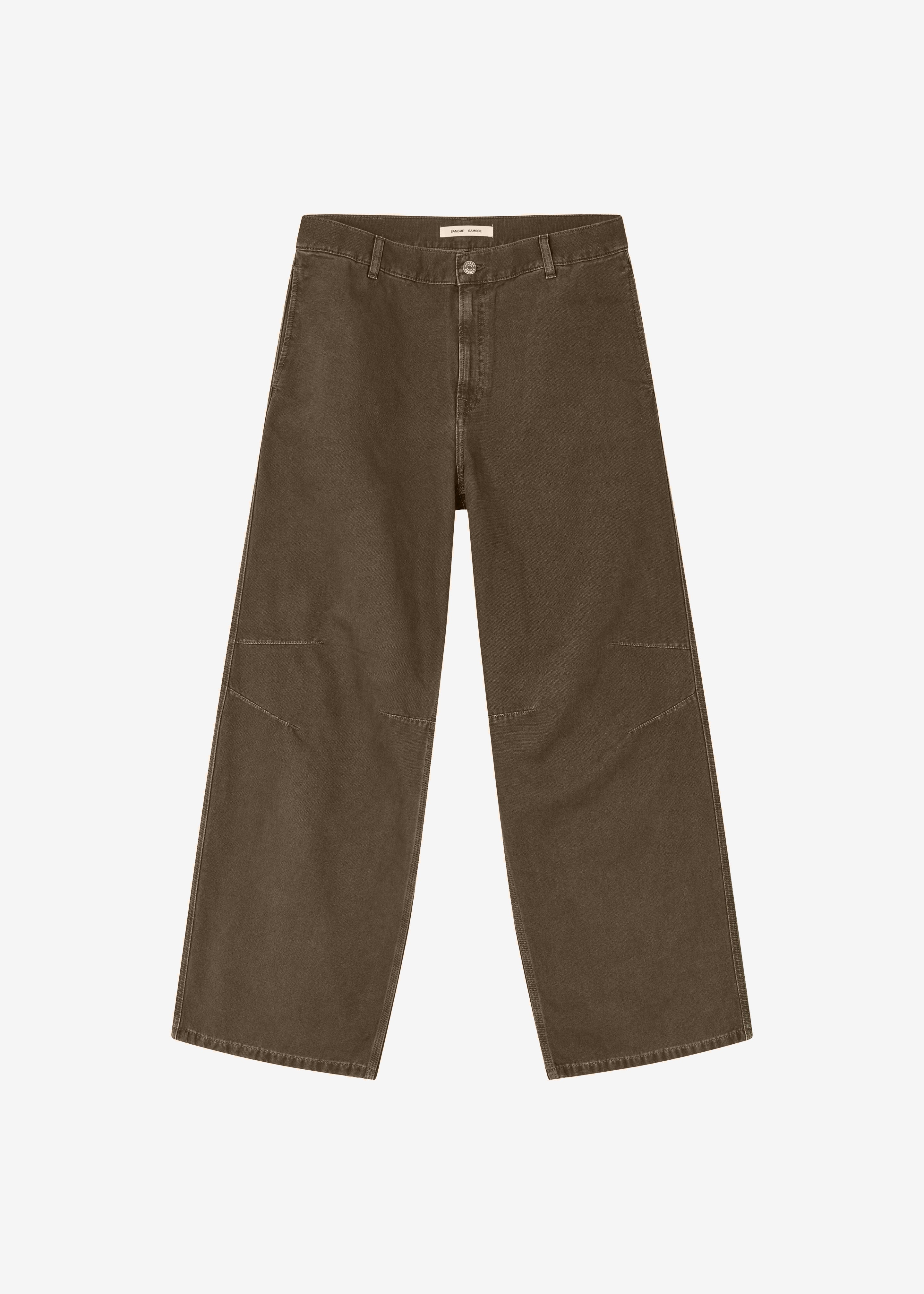 Samsøe Samsøe Sabruce X Trousers - Washed Canteen - 5