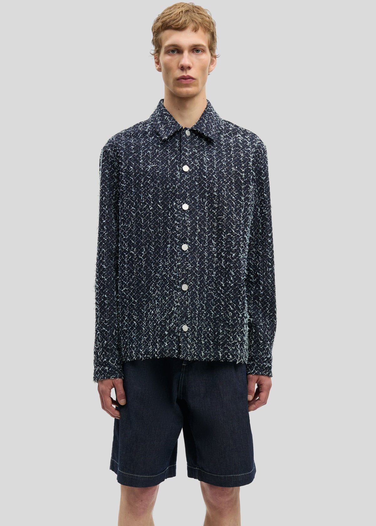 Samsøe Samsøe Sacastor X Overshirt - Indigo Floss - 1