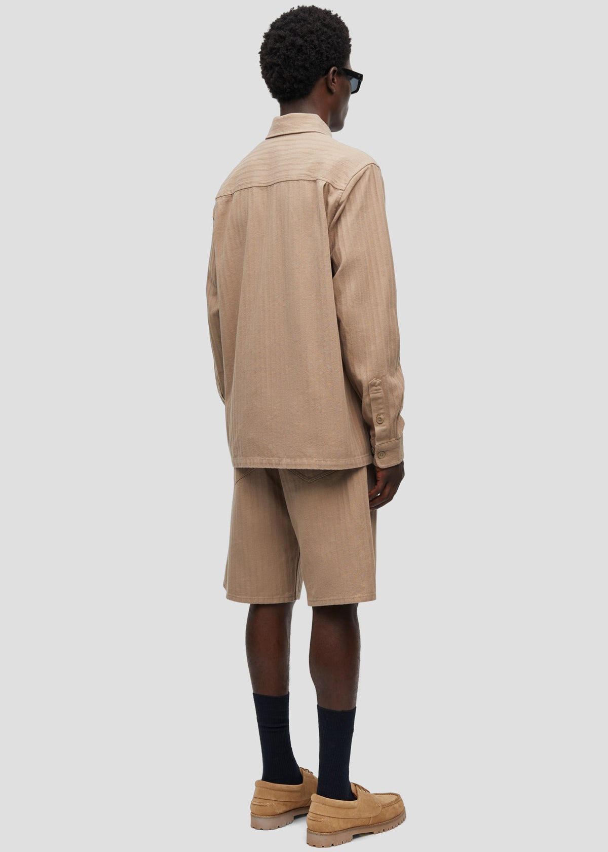 Samsøe Samsøe Sadamon JS Overshirt - Greige - 3