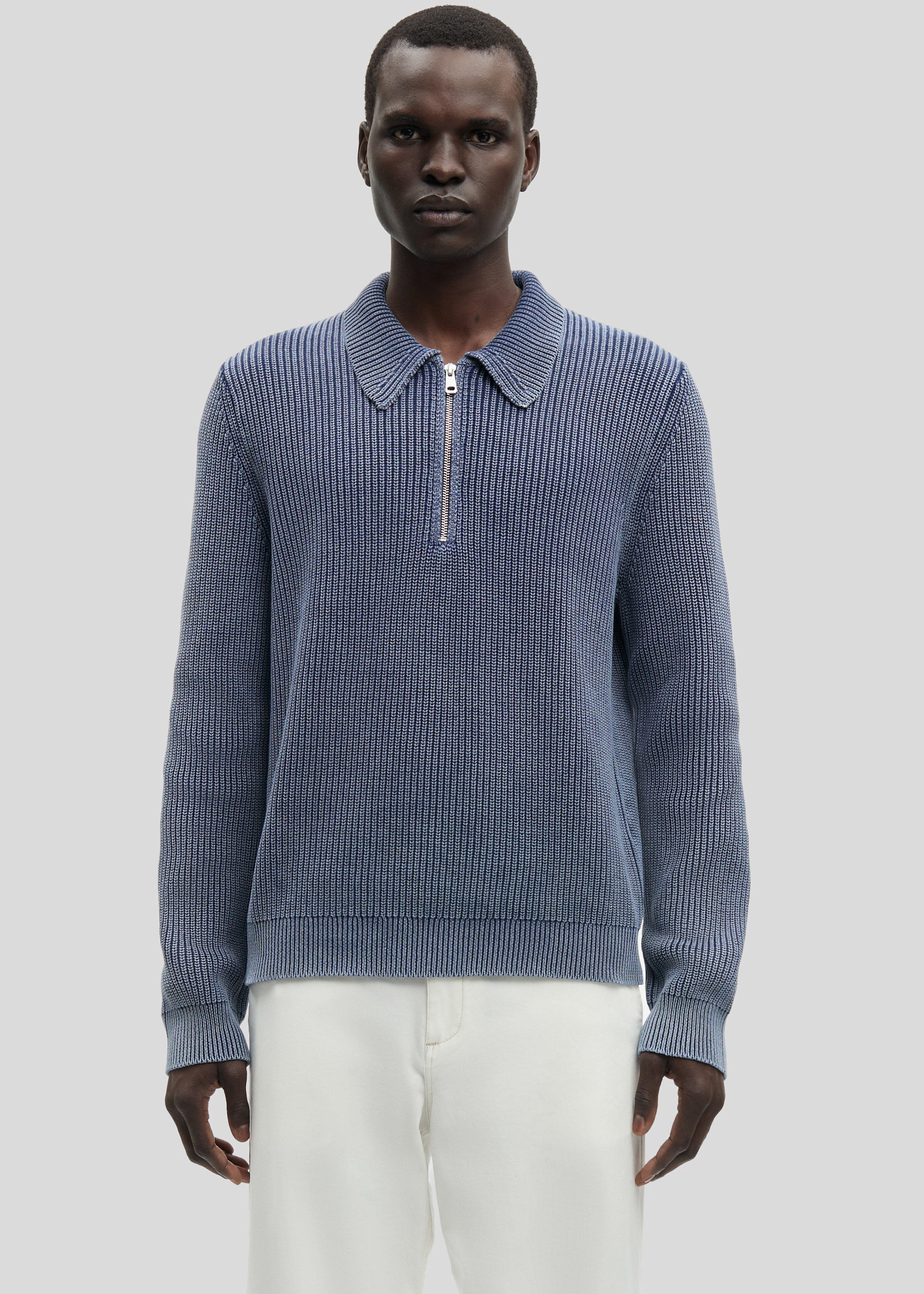 Samsøe Samsøe Saearl Hz Polo - Insignia Blue - 1