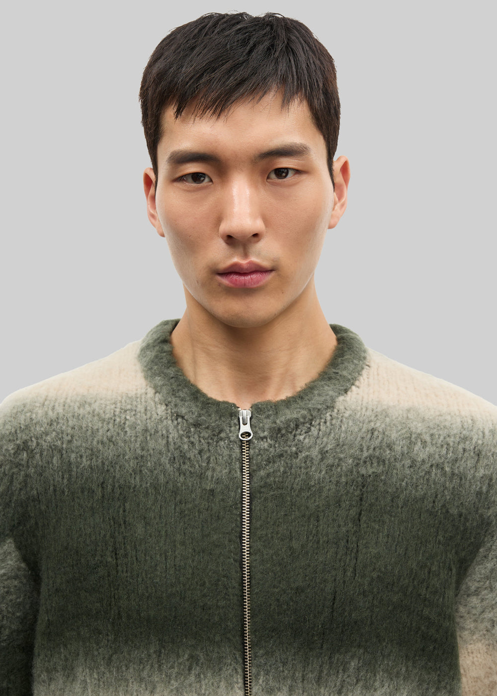 Samsøe Samsøe Safabio Cardigan - Ombre Gray Stripes - 1