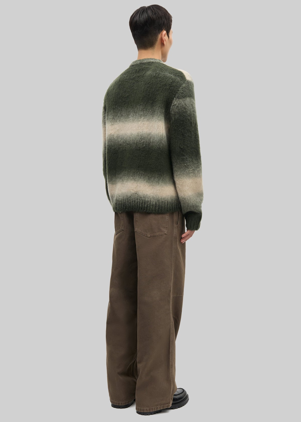 Samsøe Samsøe Safabio Cardigan - Ombre Gray Stripes - 5