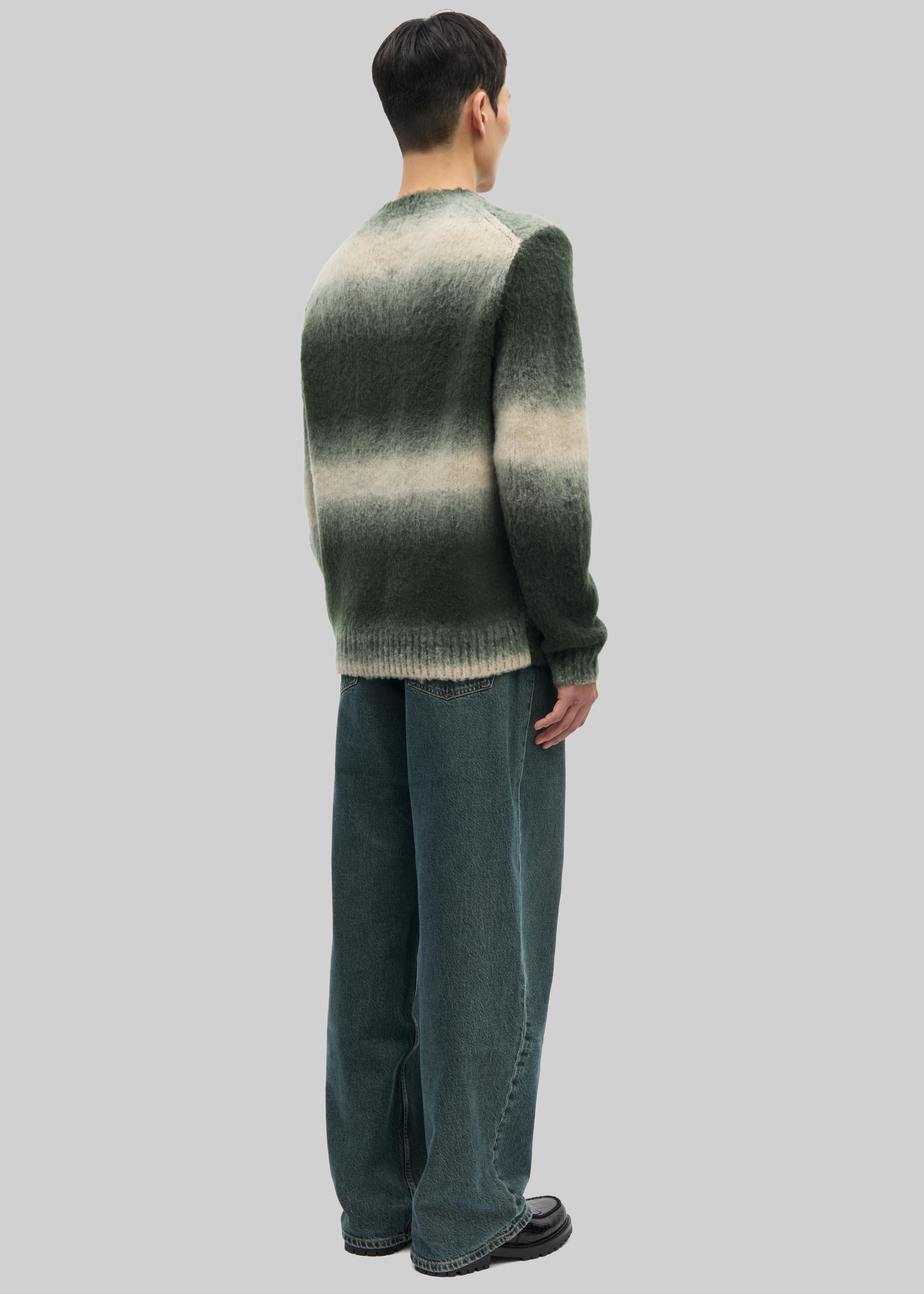 Samsøe Samsøe Safabio Sweater - Ombre Gray Stripes - 5