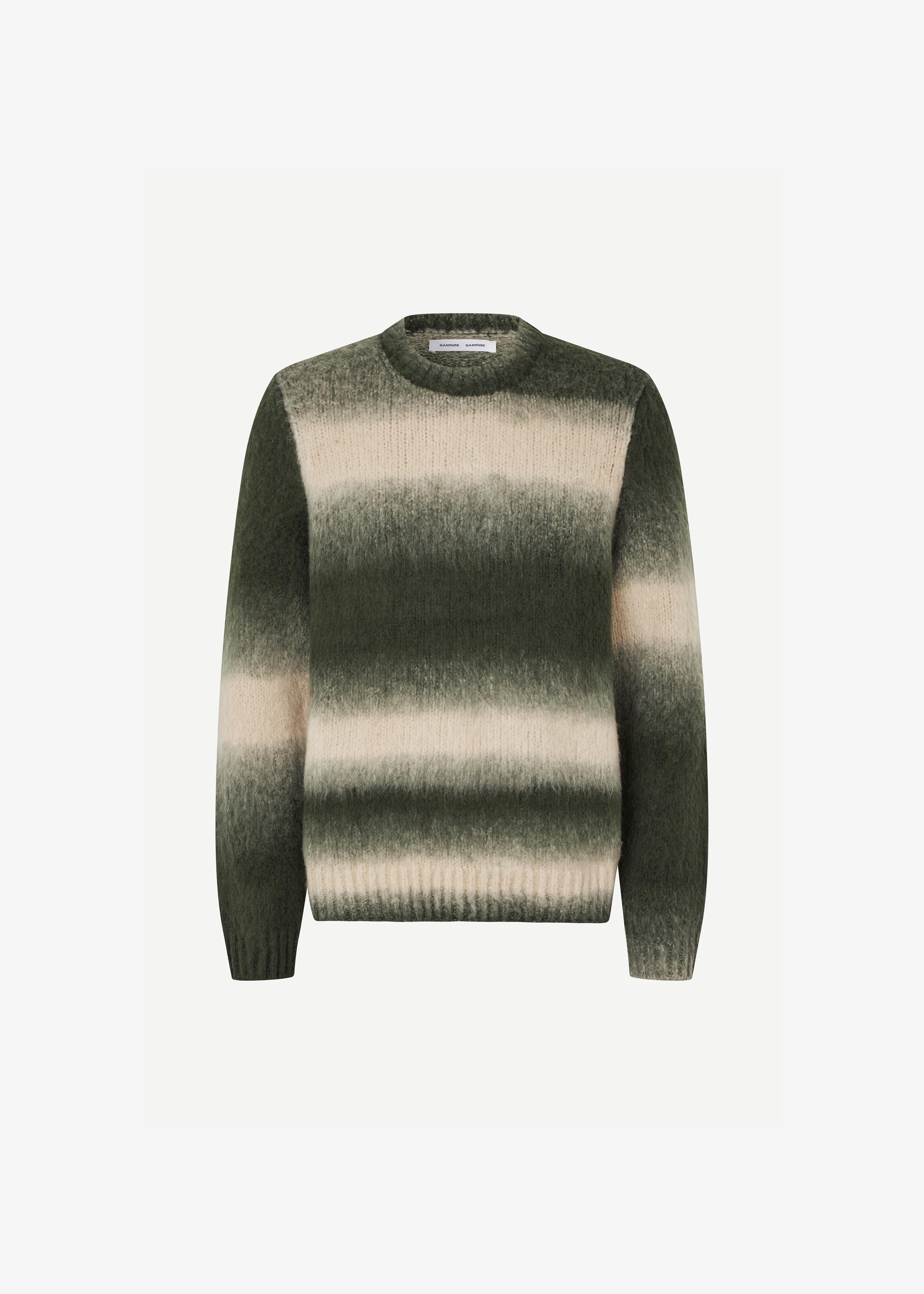 Samsøe Samsøe Safabio Sweater - Ombre Gray Stripes - 6