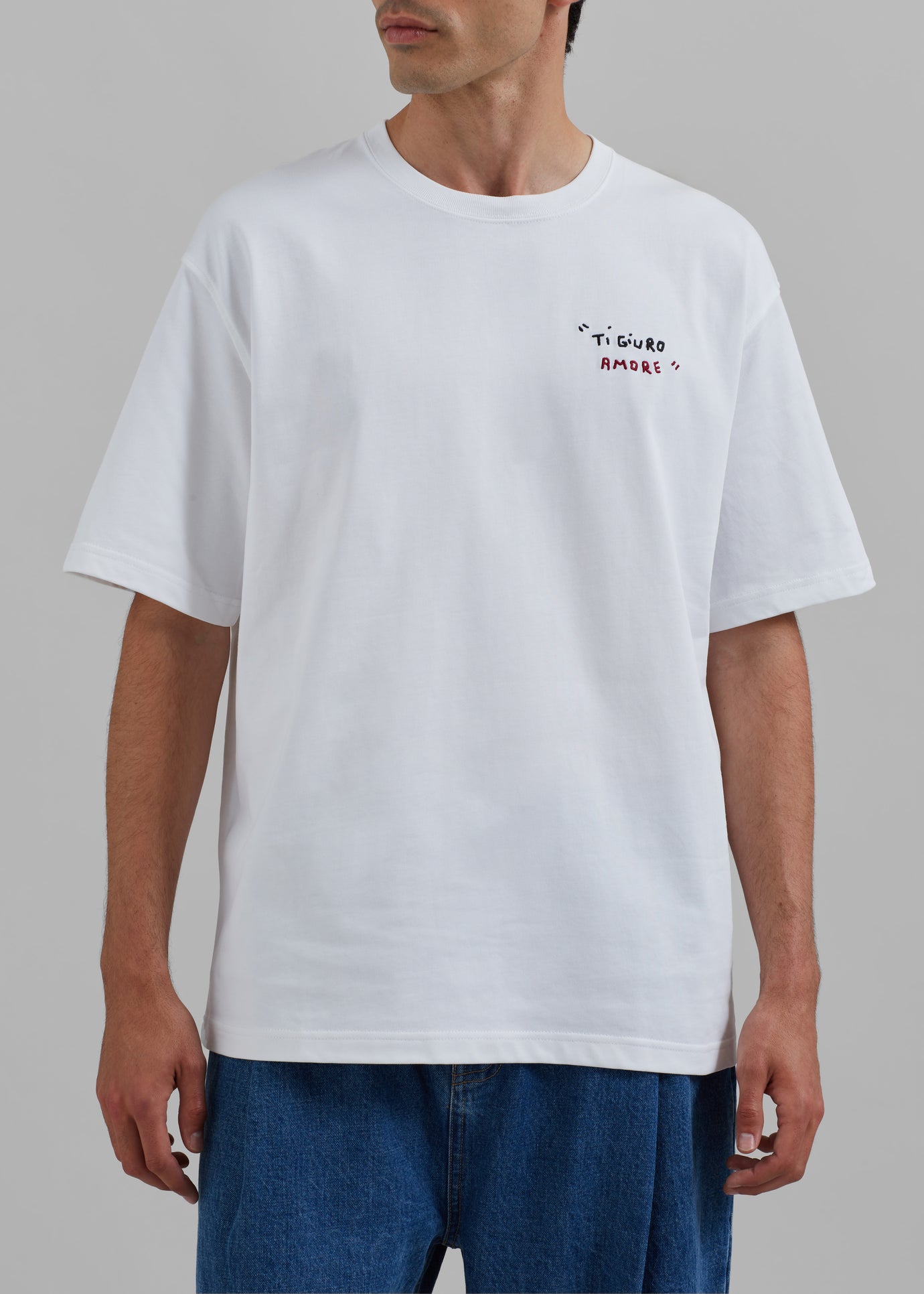 Samsøe Samsøe Sagiotto T-Shirt - White Ti Giuro - 1