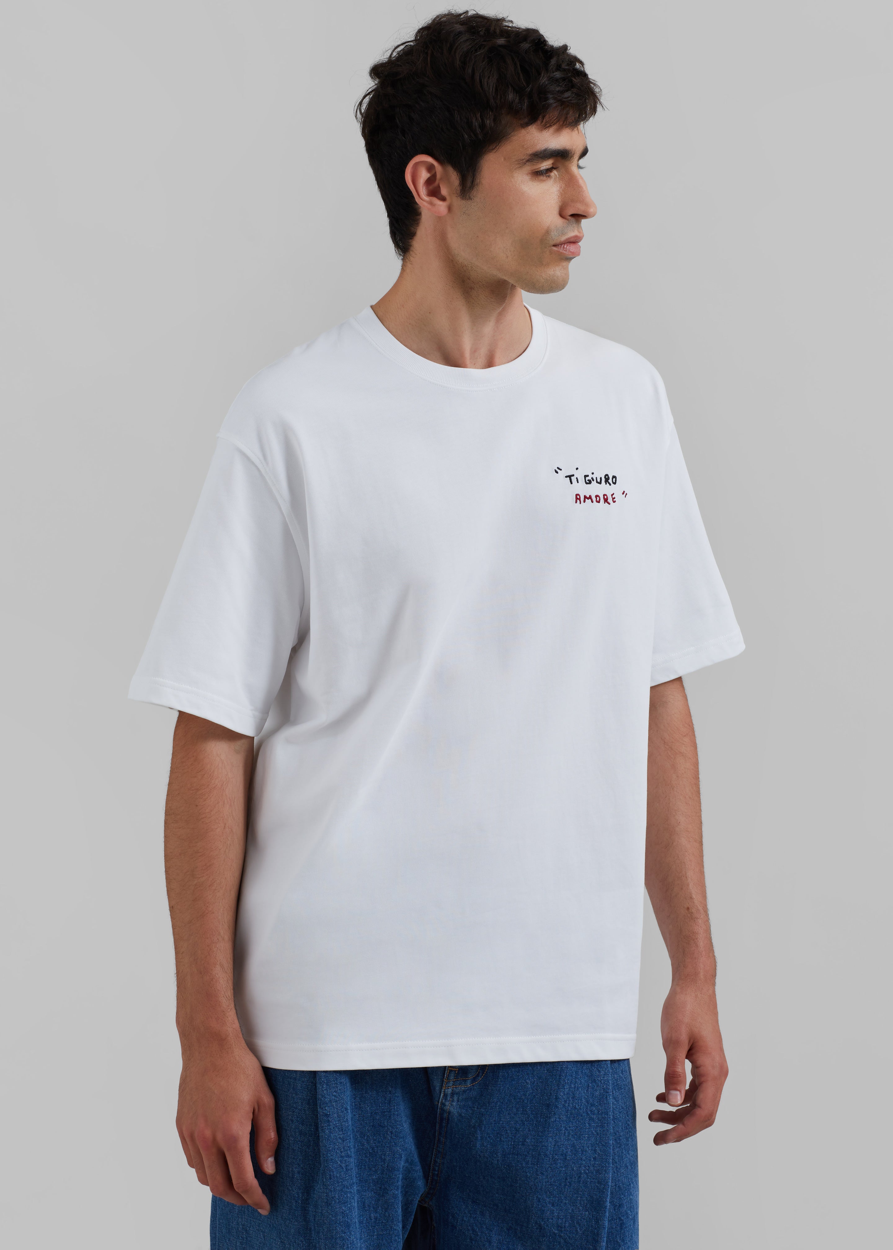 Samsøe Samsøe Sagiotto T-Shirt - White Ti Giuro - 4