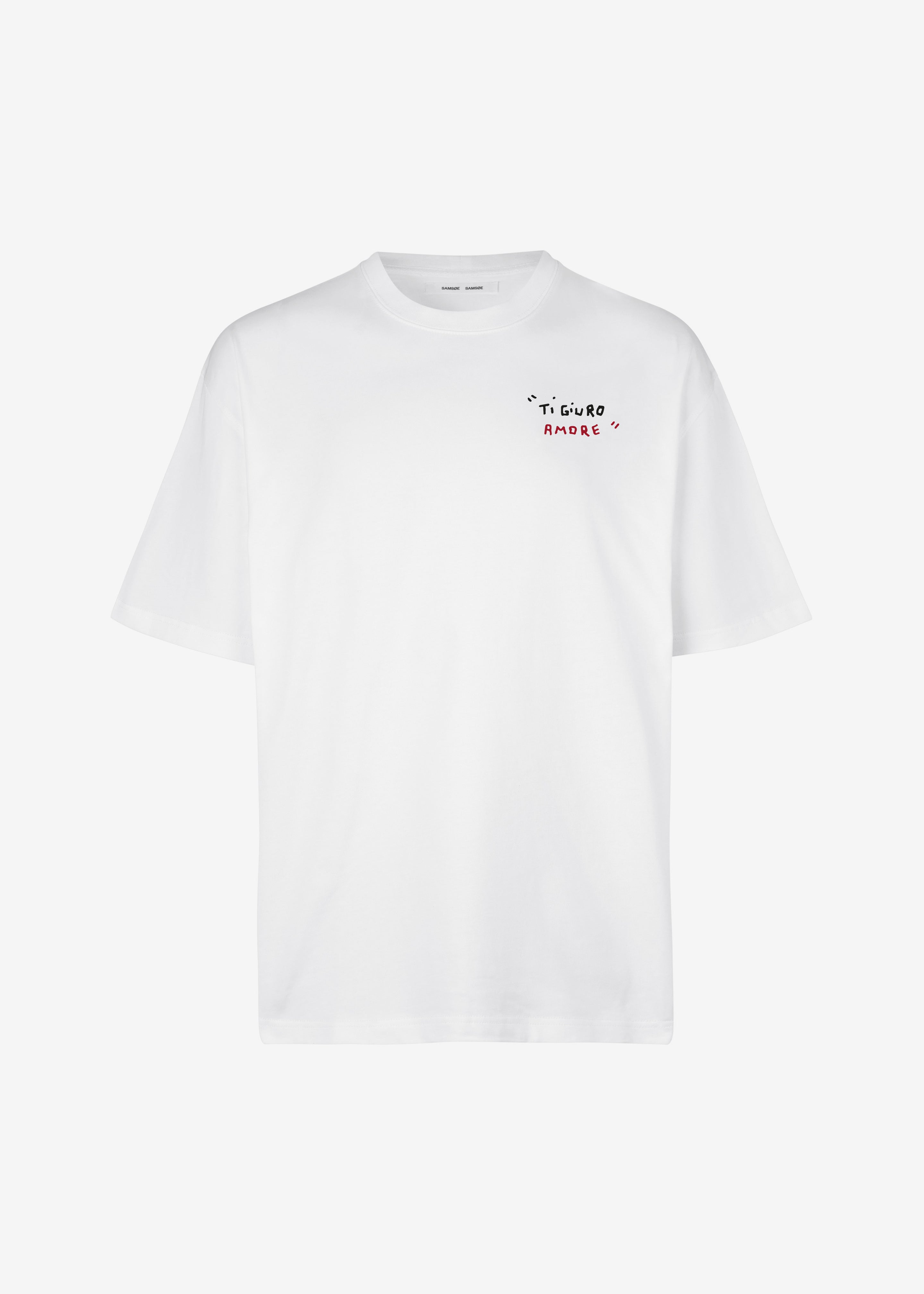 Samsøe Samsøe Sagiotto T-Shirt - White Ti Giuro - 6