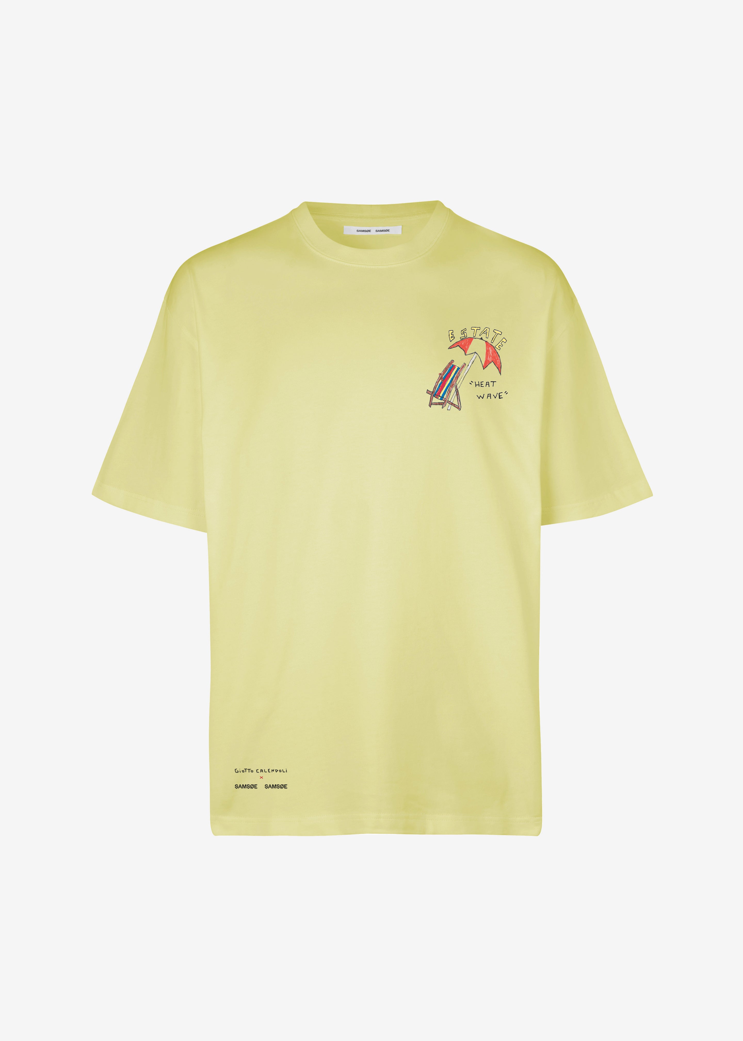 Samsøe Samsøe Sagiotto T-Shirt - Yellow Estate - 7