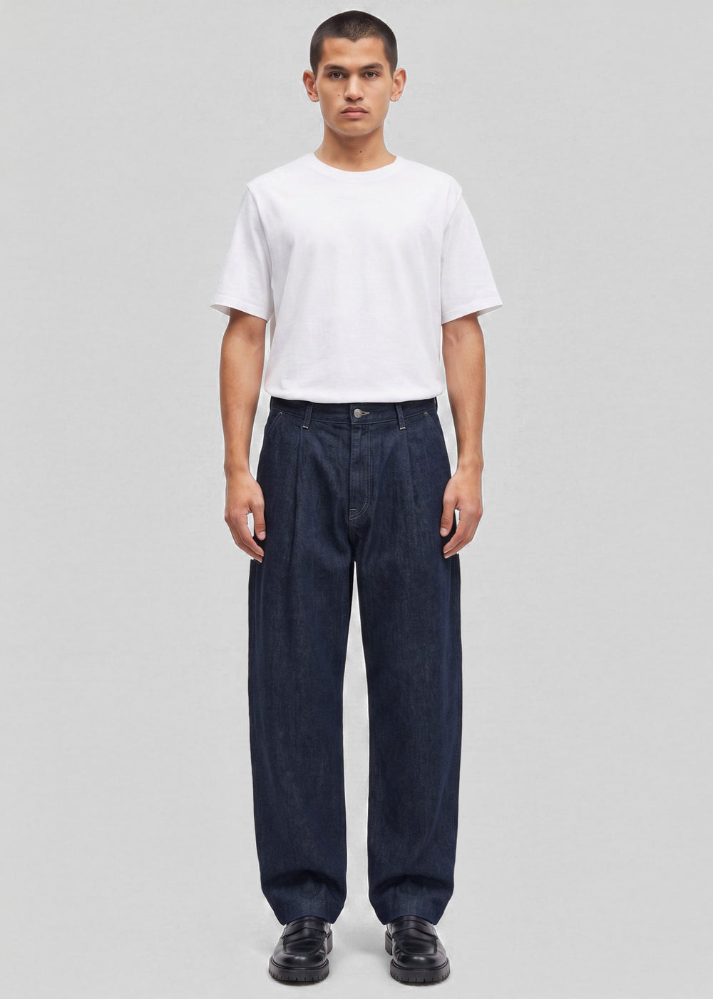 Samsøe Samsøe Saharper Pleat Jeans - Soft Denim
