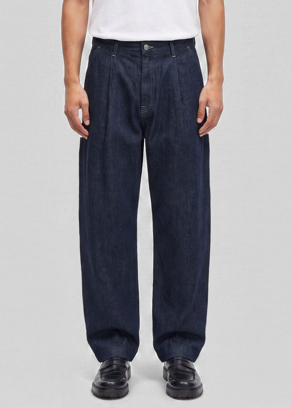 Samsøe Samsøe Saharper Pleat Jeans - Soft Denim - 1