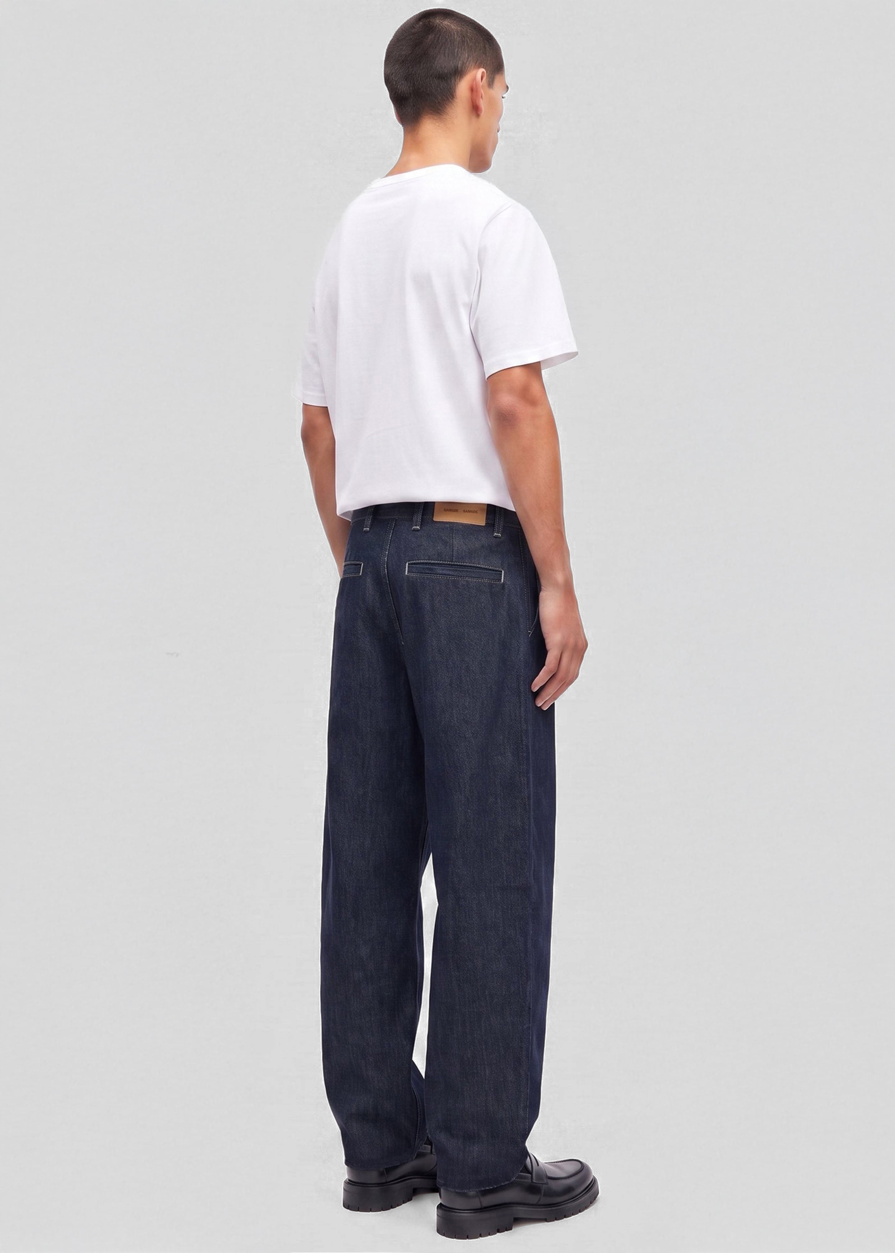 Samsøe Samsøe Saharper Pleat Jeans - Soft Denim - 8
