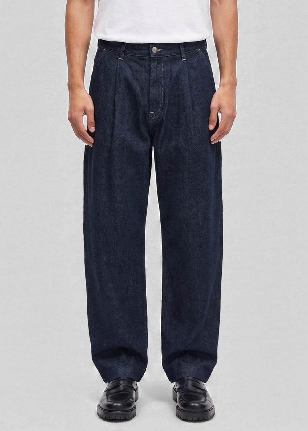 Samsøe Samsøe jean Saharper à plis - Soft Denim - 1