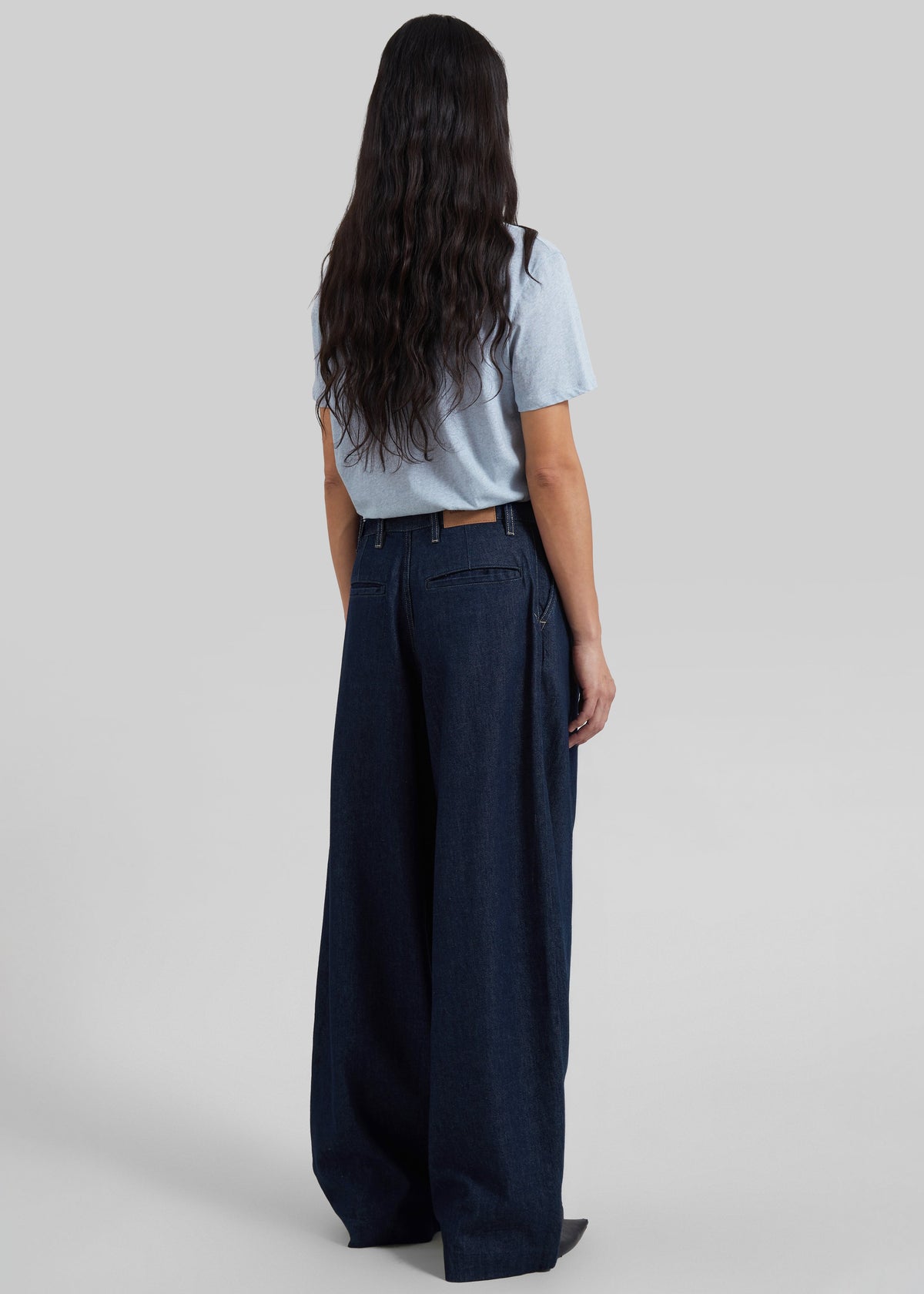 Samsøe Samsøe Saharper Pleat Jeans - Soft Denim