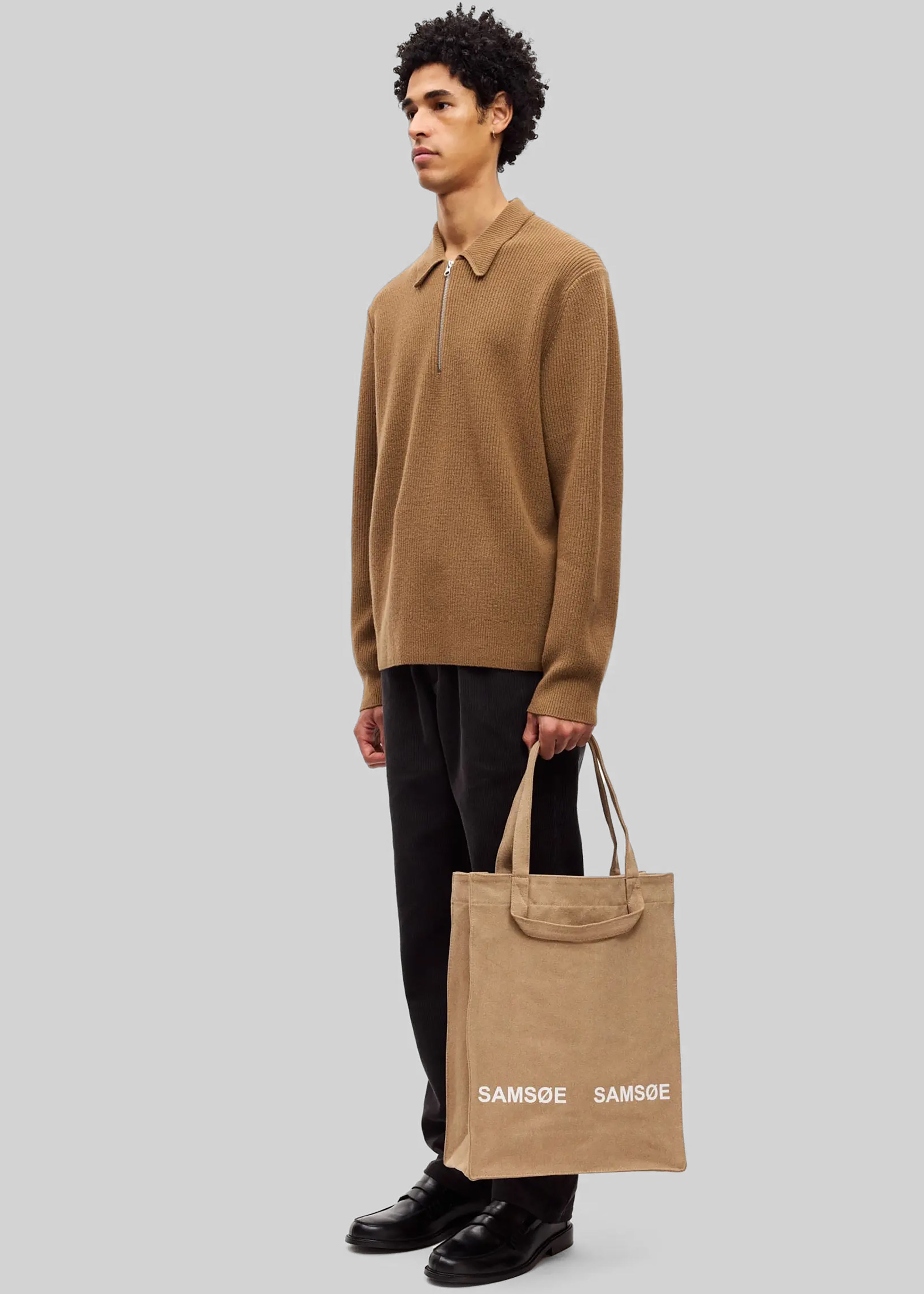 Samsøe Samsøe Saisaks Hz Polo - Otter - 4