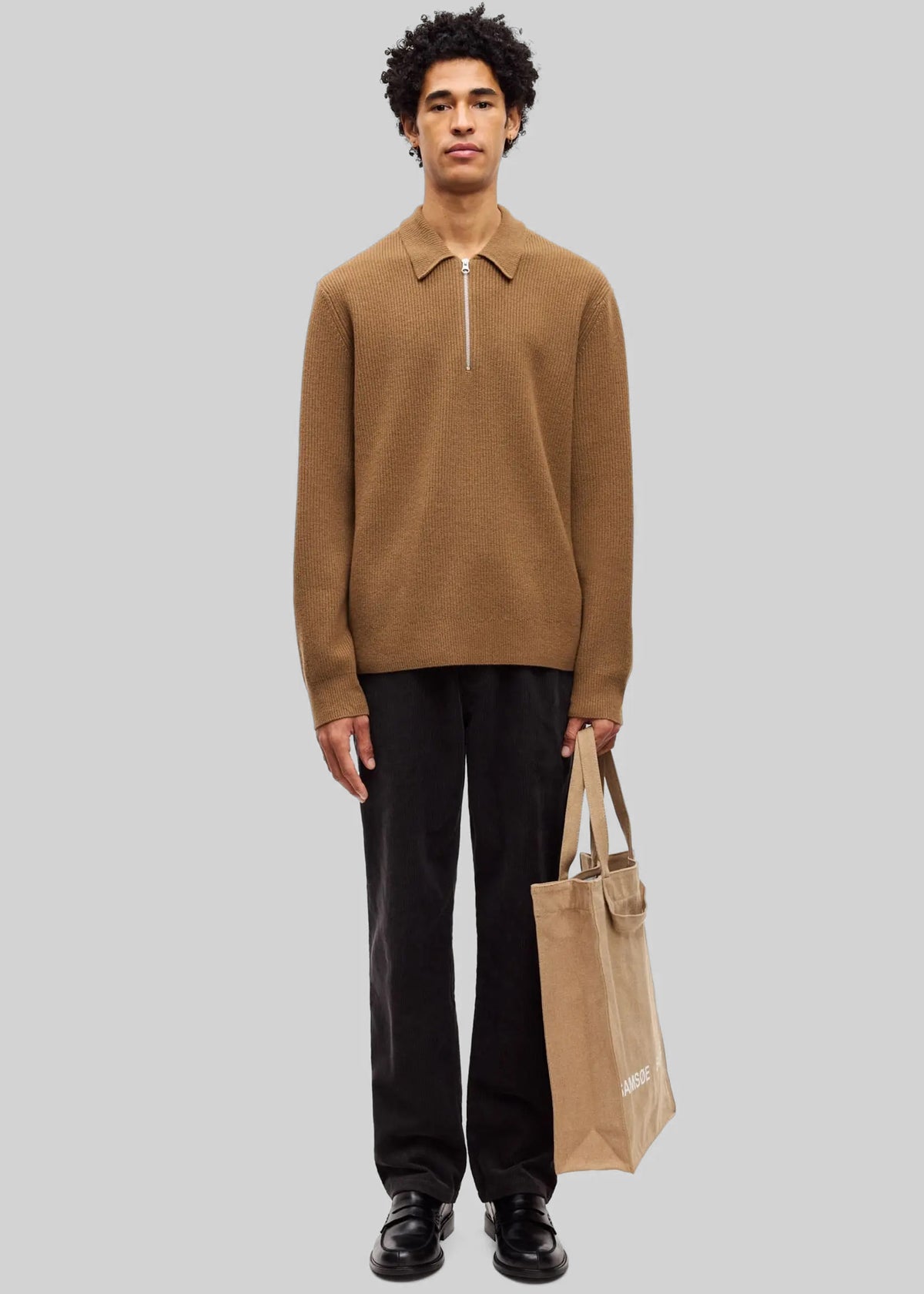 Samsøe Samsøe Saisaks Hz Polo - Otter - 3