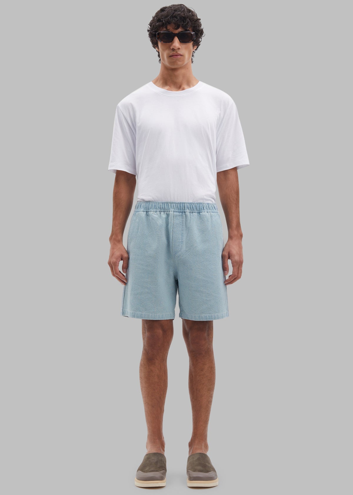 Samsøe Samsøe Sajabari Shorts - Destructed Denim - 9