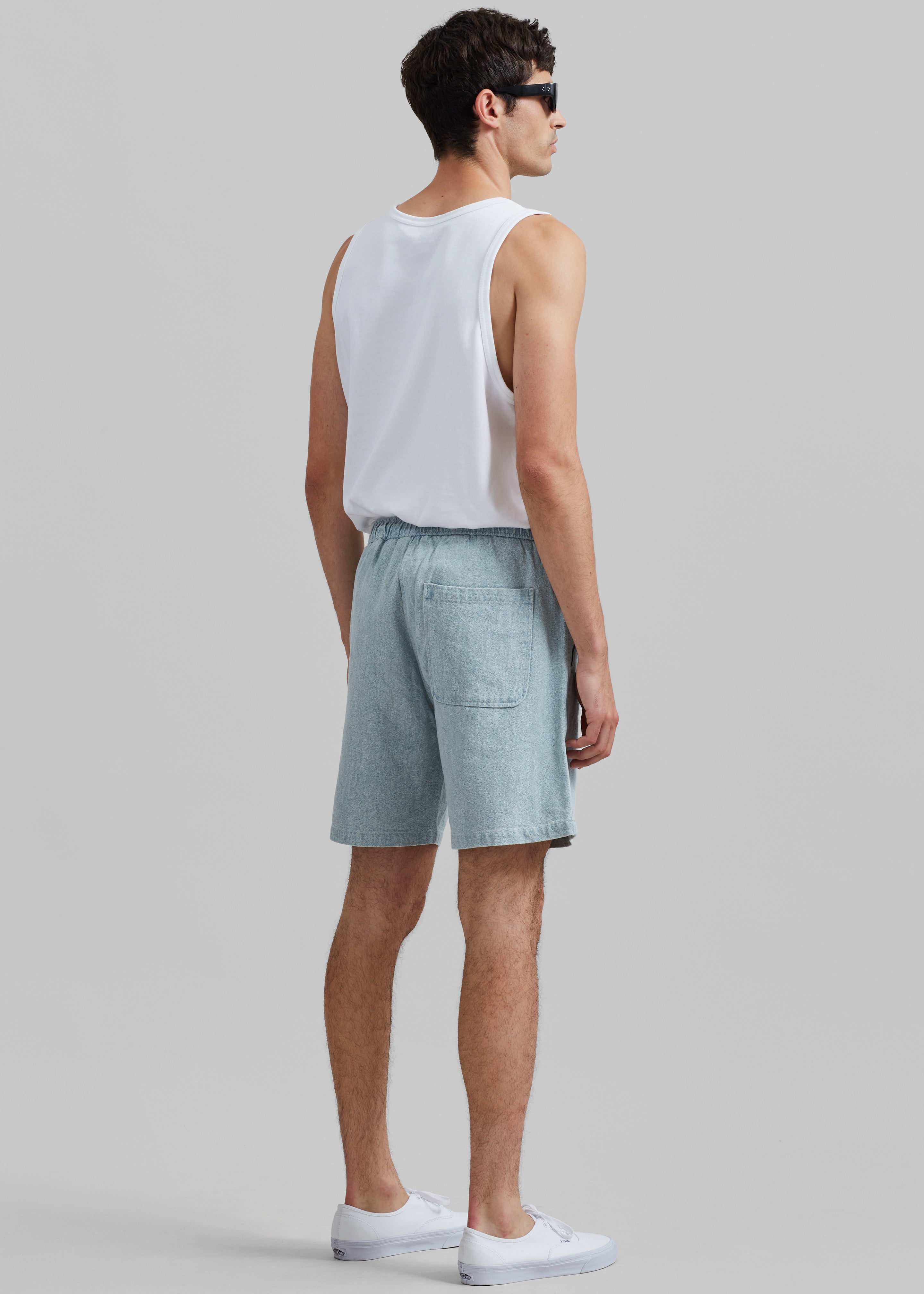 Samsøe Samsøe Sajabari Shorts - Destructed Denim - 11