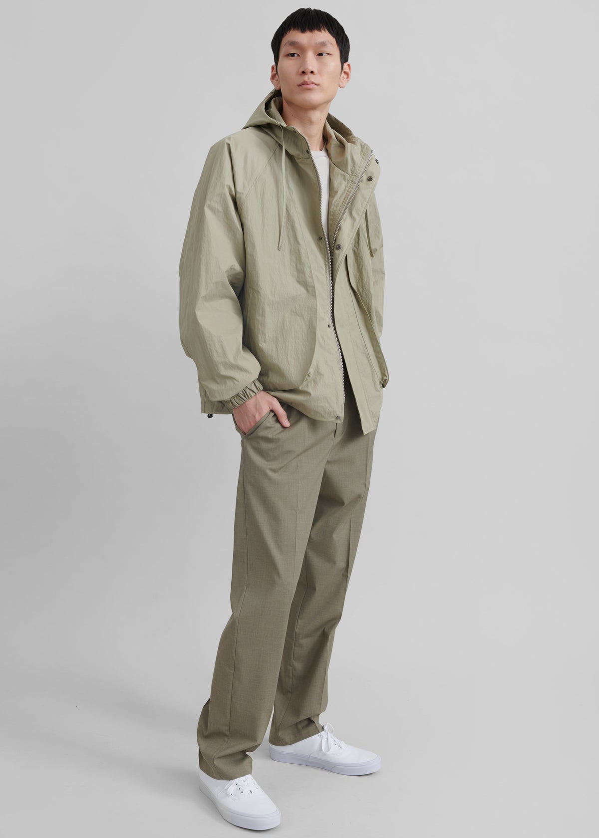 Samsøe Samsøe Sajabari X Trousers - Dusty Olive - 1