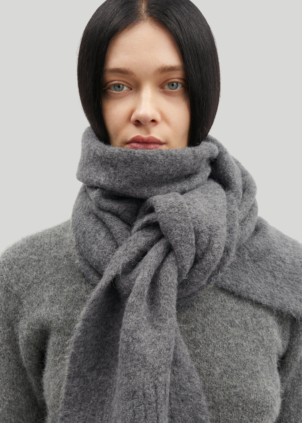 Samsøe Samsøe Sajeanne Scarf - Iron Gate