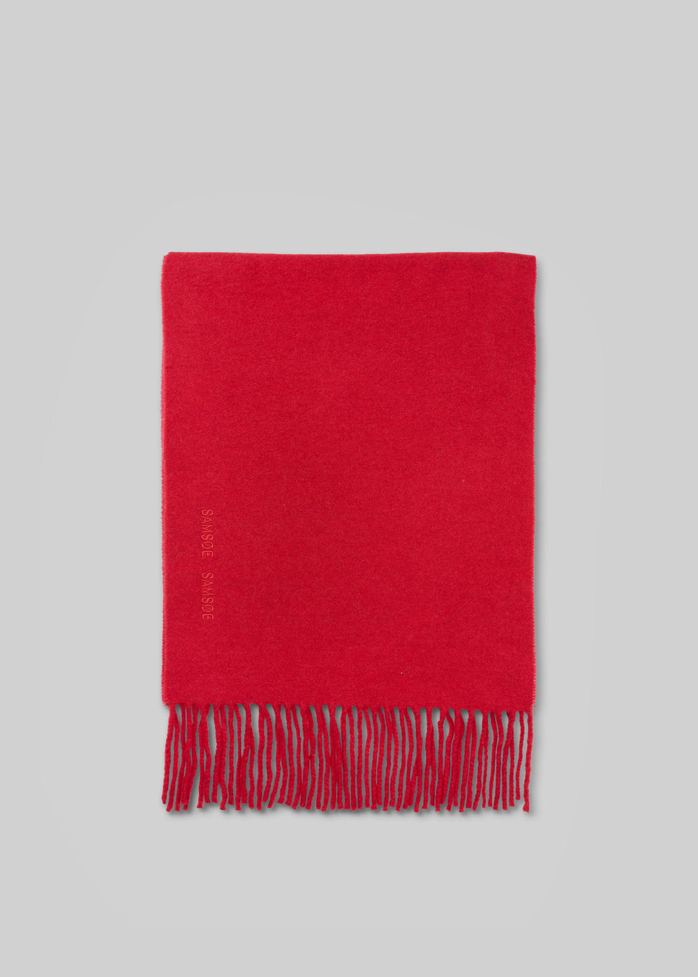 Samsøe Samsøe Sajolly Scarf - Haute Red - 1