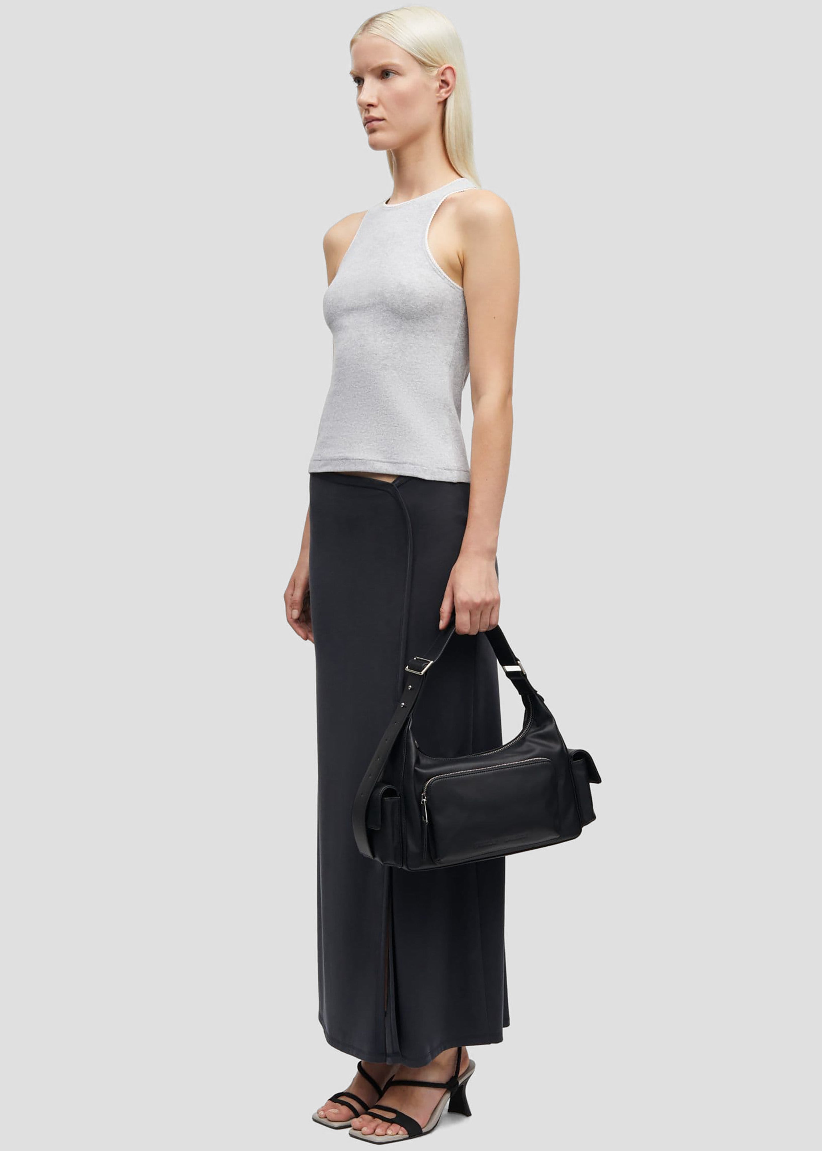 Samsøe Samsøe Sajune Tank Top - Light Grey Melange - 2