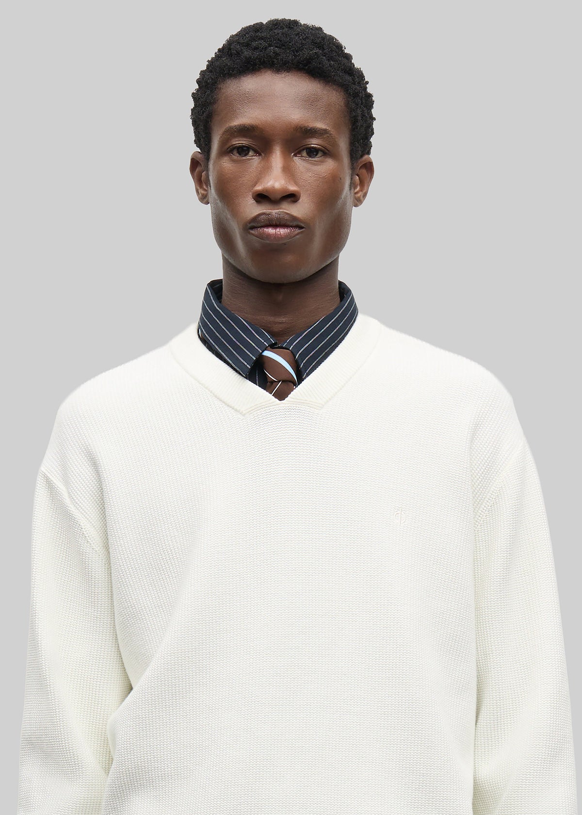 Samsøe Samsøe Saklas V-Neck - Clear Cream