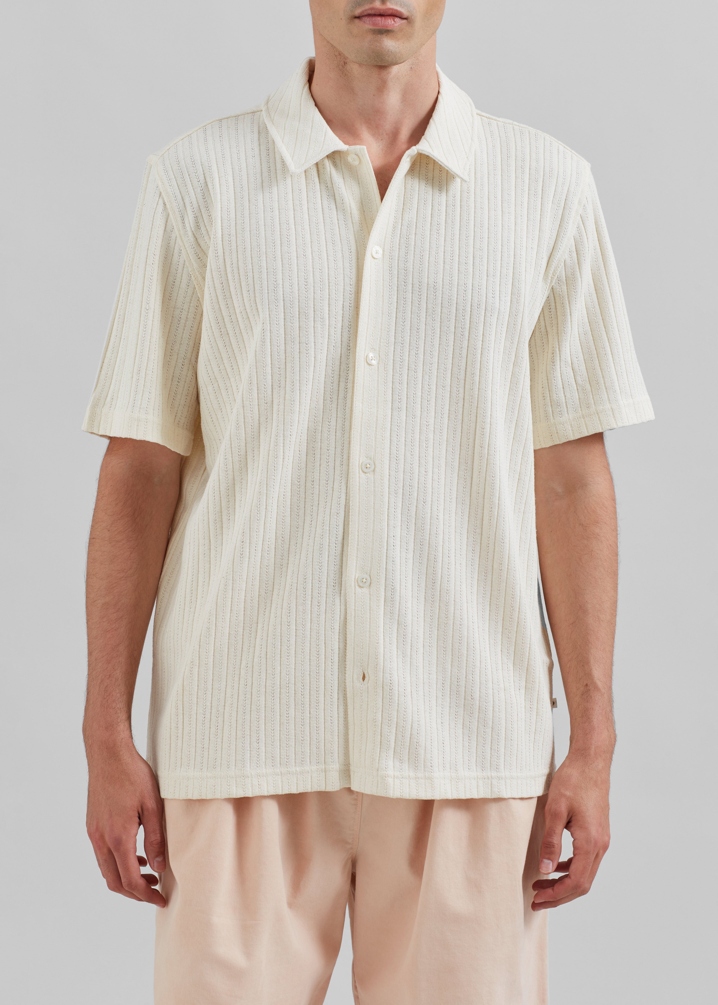 Samsøe Samsøe Sakvistbro Shirt - Cream - 3