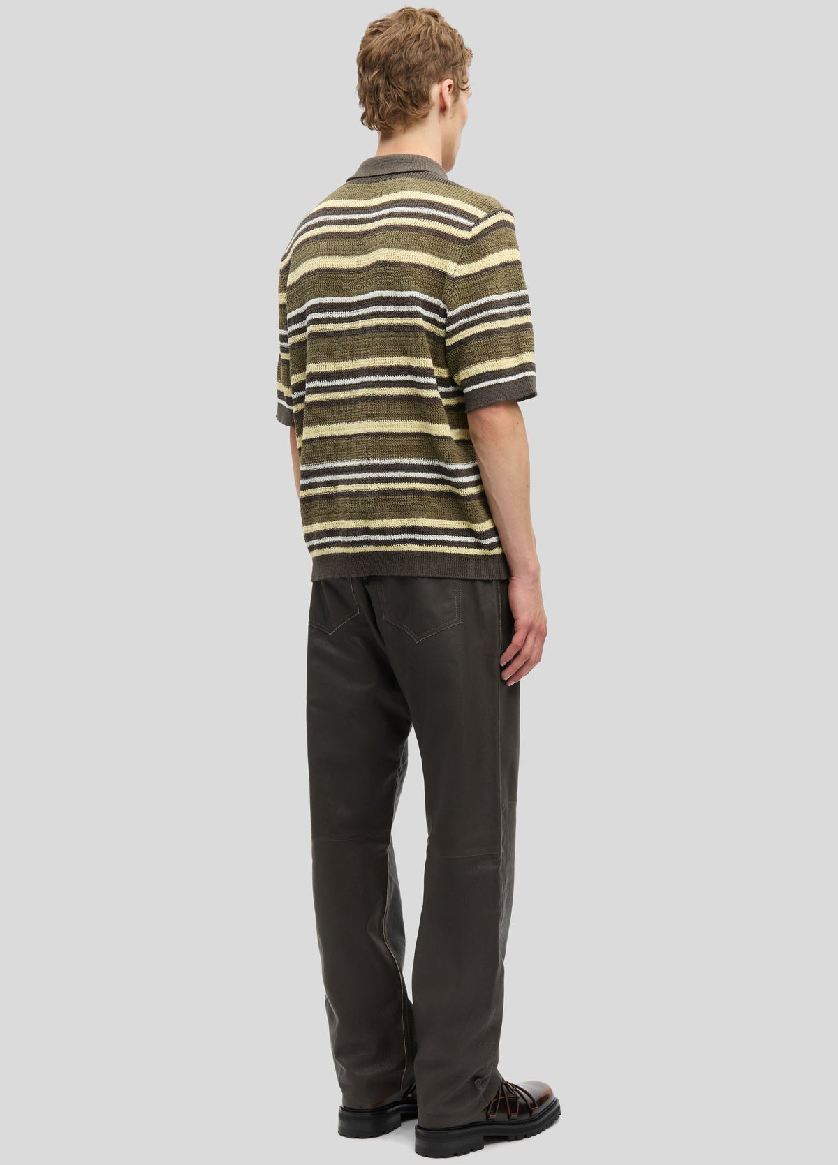 Samsøe Samsøe Samarco Polo Ss - Burnt Olive St. - 5