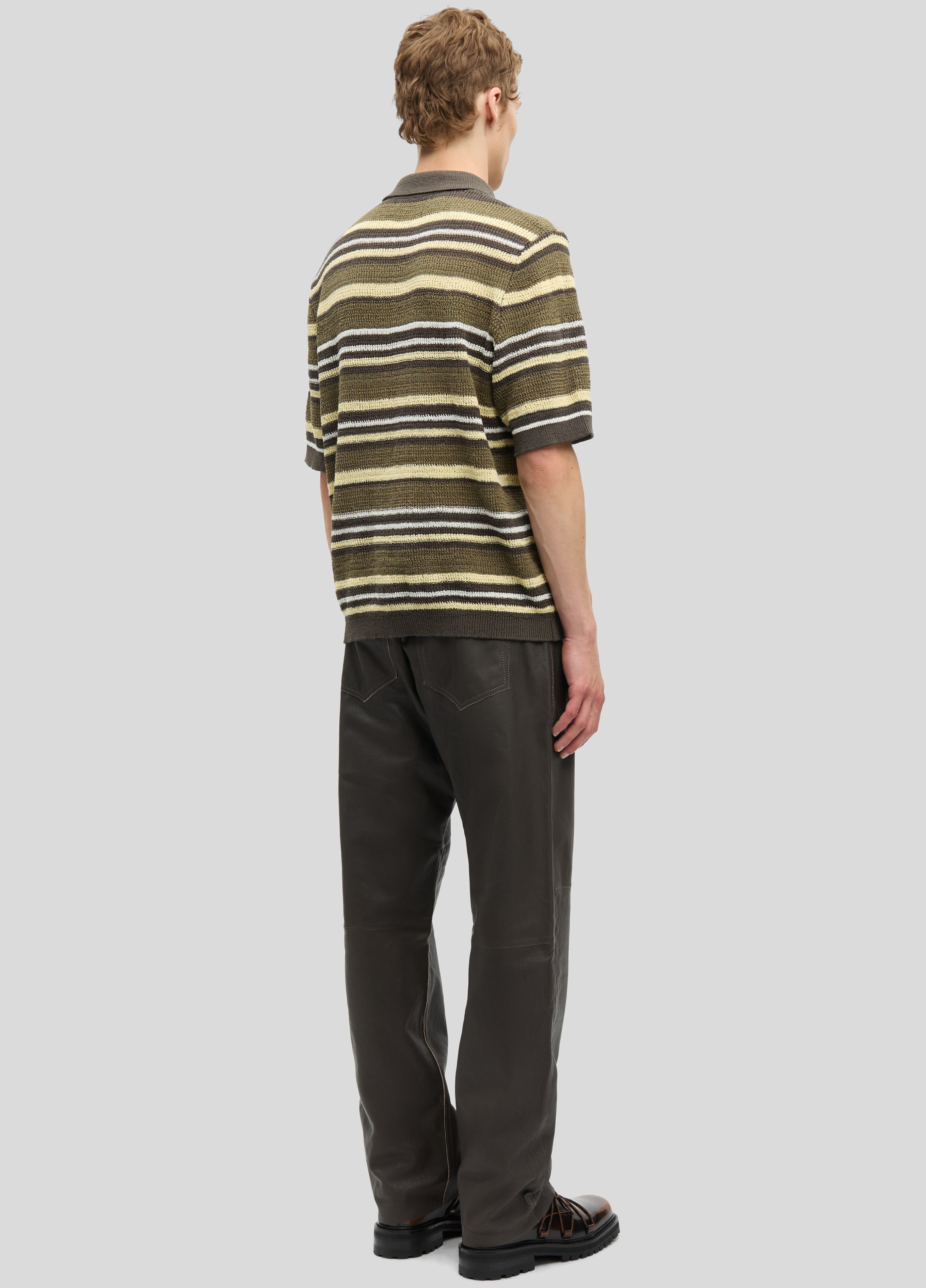 Samsøe Samsøe Samarco Polo Ss - Burnt Olive St. - 5