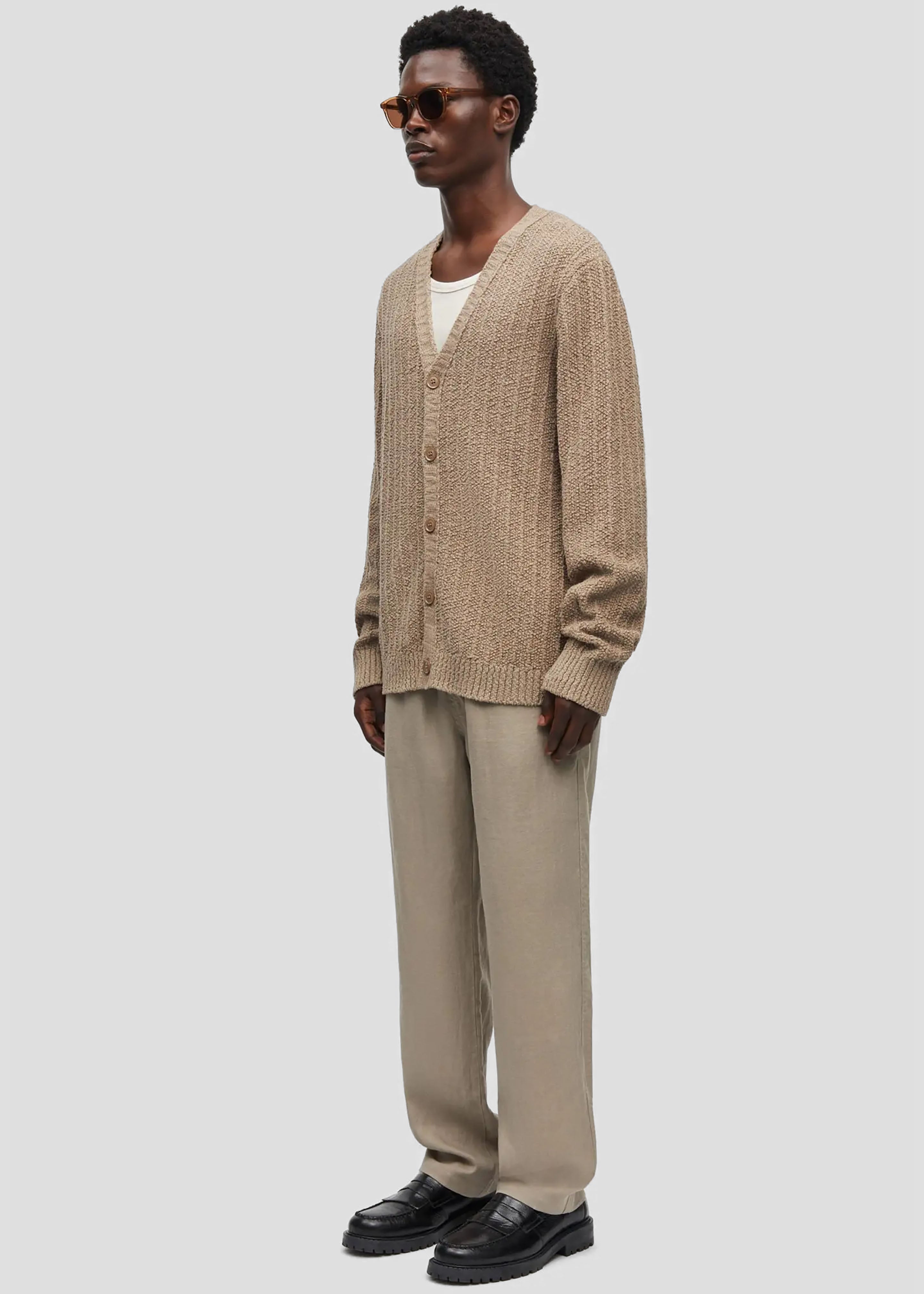 Samsøe Samsøe Samicah Cardigan - Greige - 3