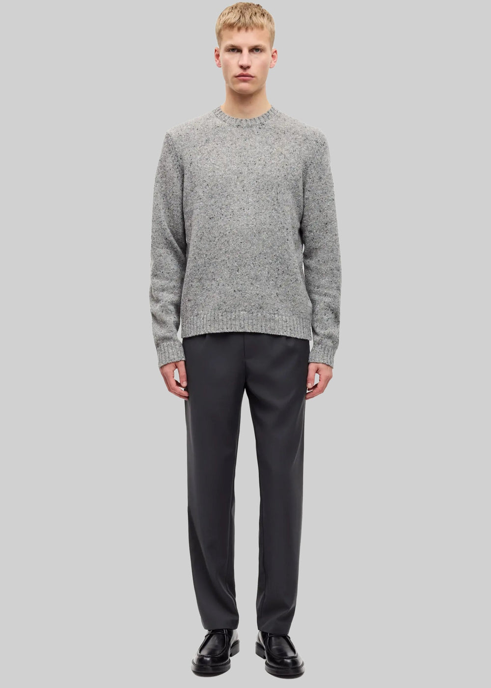 Samsøe Samsøe Sanataniel Sweater - Grey Melange