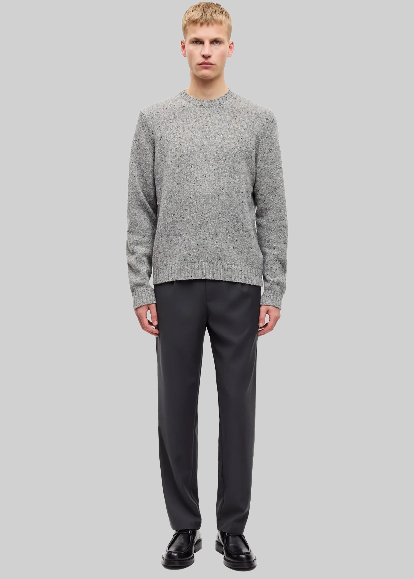 Samsøe Samsøe Sanataniel Sweater - Grey Melange - 1