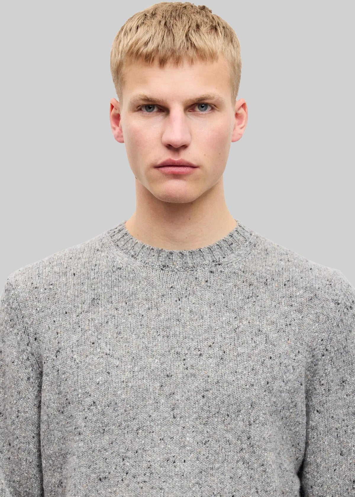 Samsøe Samsøe Sanataniel Sweater - Grey Melange - 2