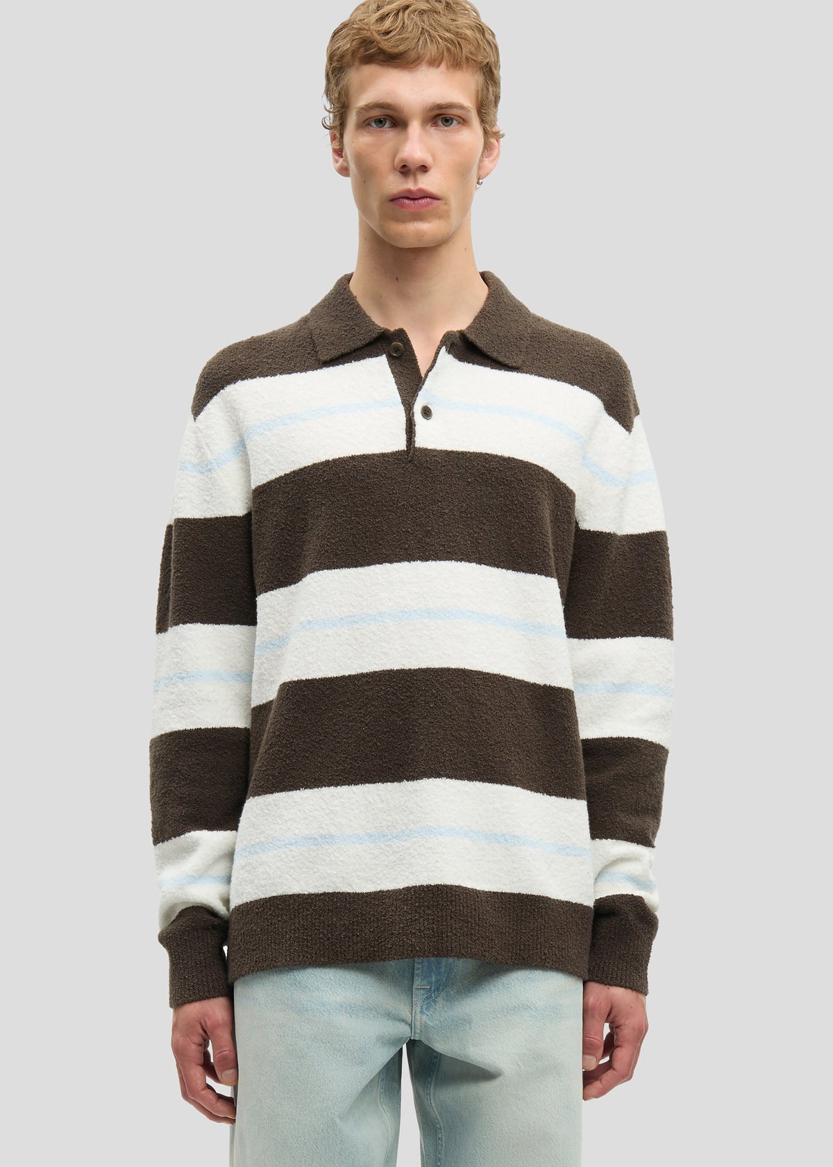 Samsøe Samsøe Sanino Polo - Black Olive St. - 1