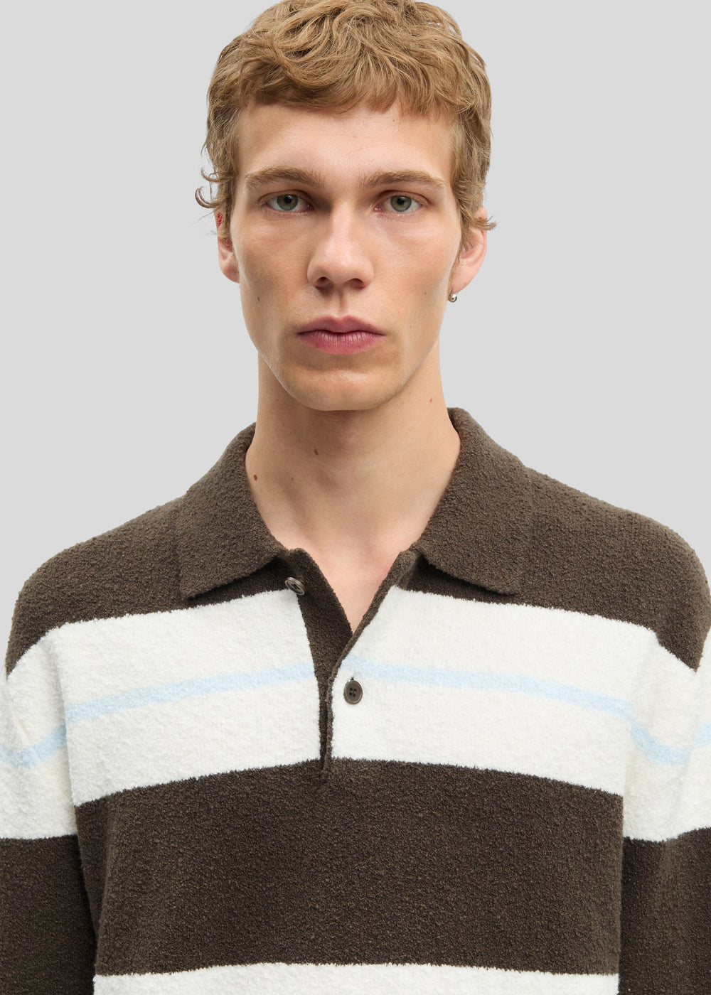 Samsøe Samsøe Sanino Polo - Black Olive St. - 1