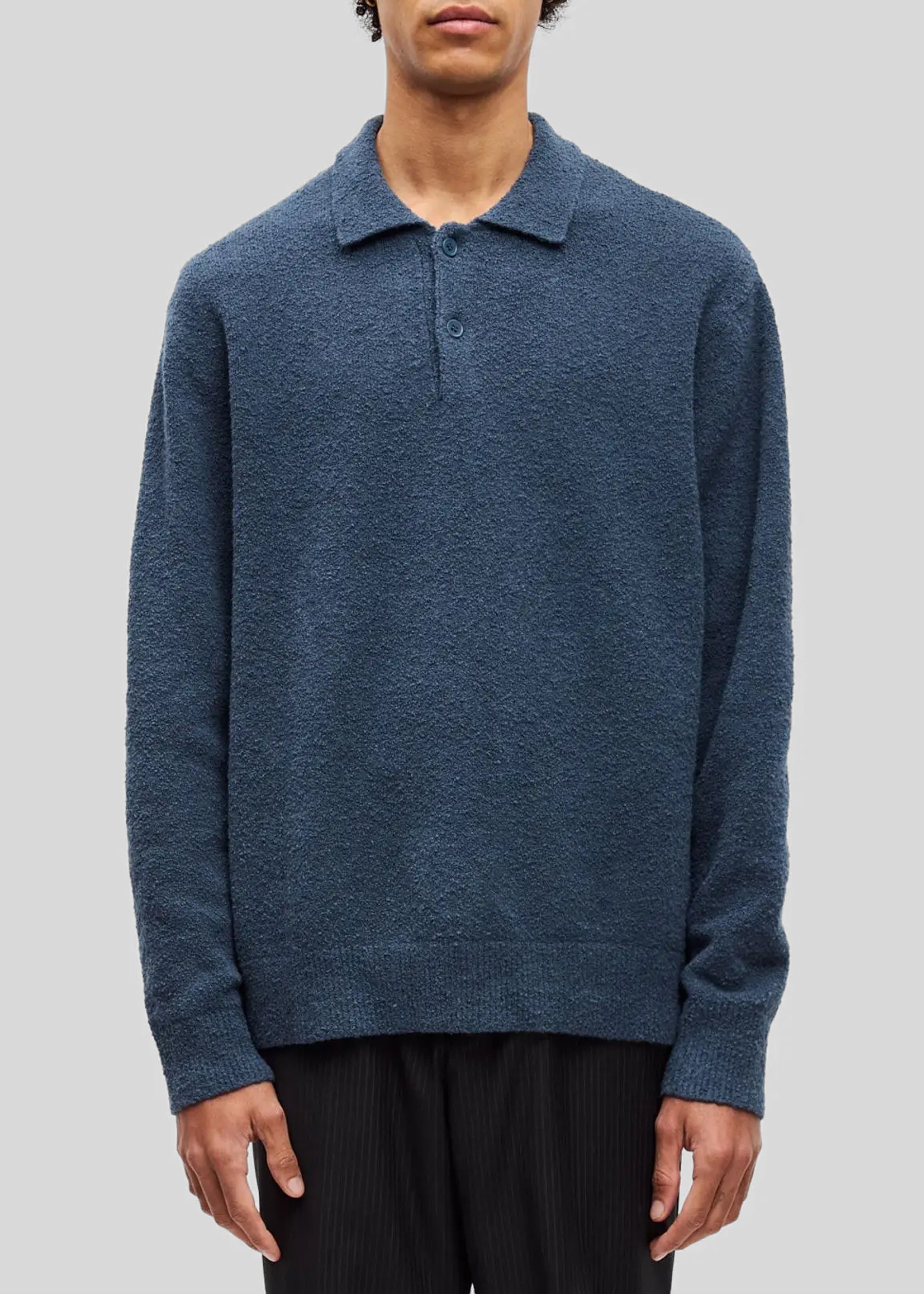 Samsøe Samsøe Sanino Polo - Midnight Navy - 3