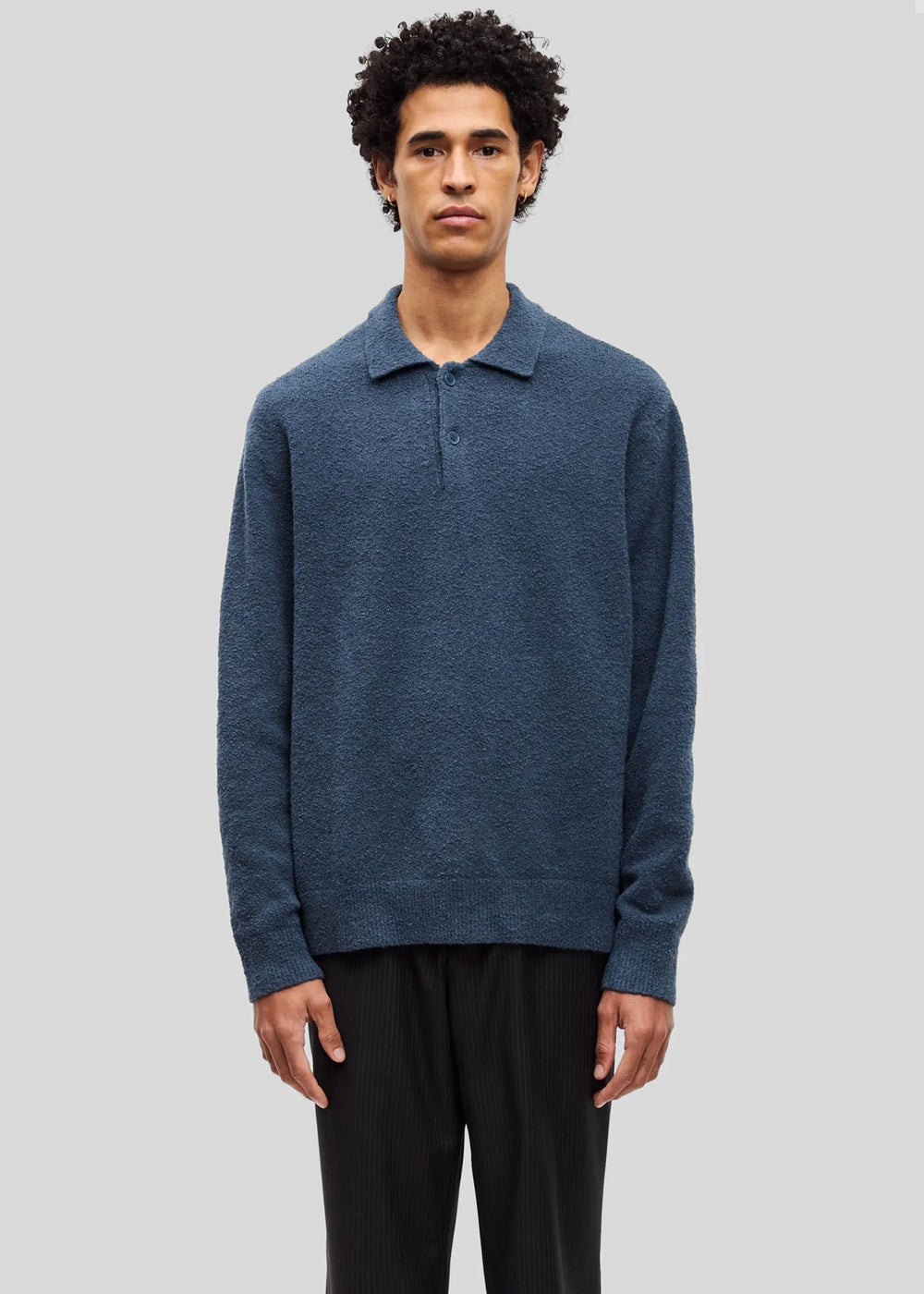 Samsøe Samsøe Sanino Polo - Midnight Navy