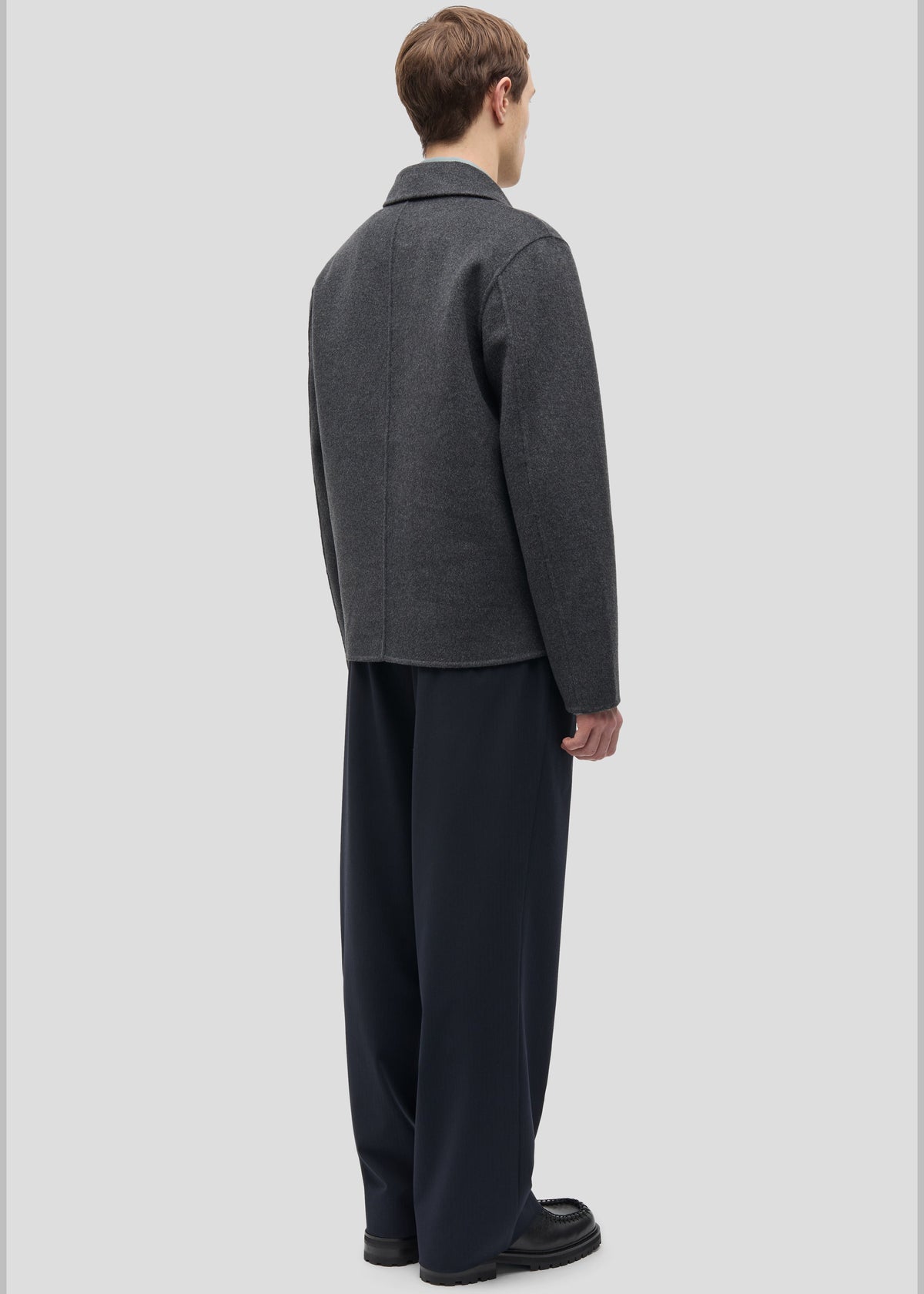 Samsøe Samsøe Sapaulo Jacket - Dark Grey Melange