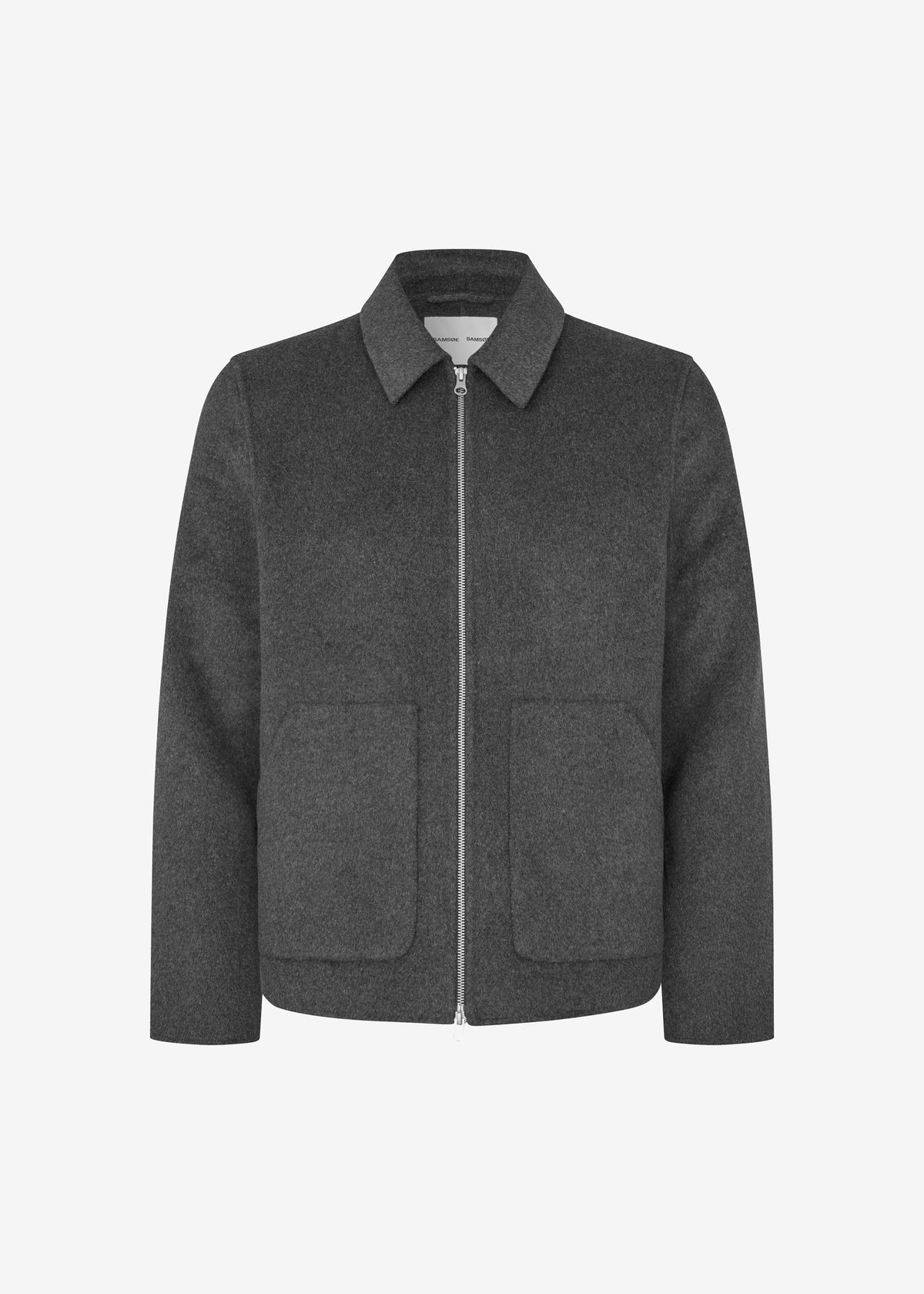 Samsøe Samsøe Sapaulo Jacket - Dark Grey Melange