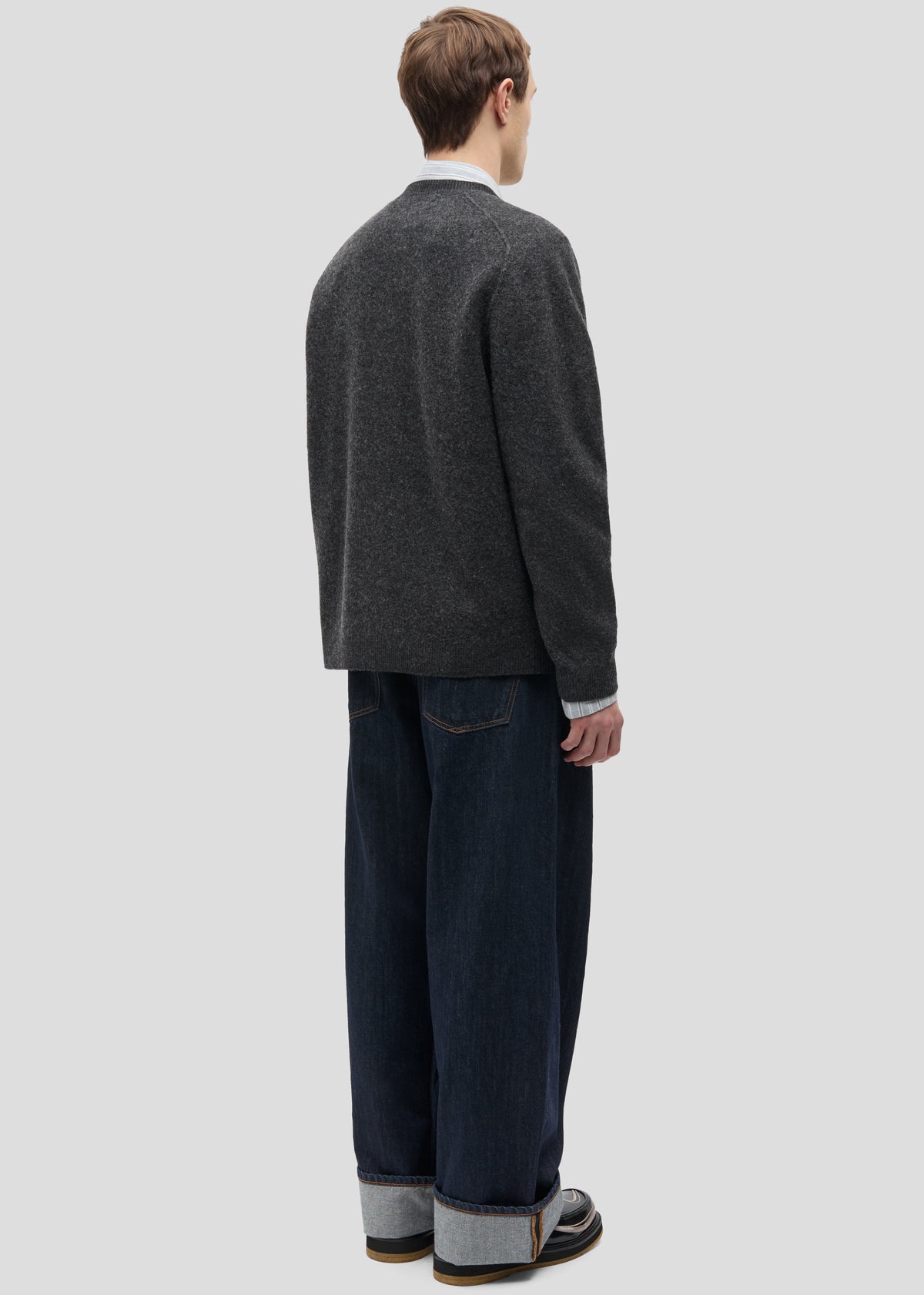 Samsøe Samsøe Sarick Sweater - Dark Grey Melange