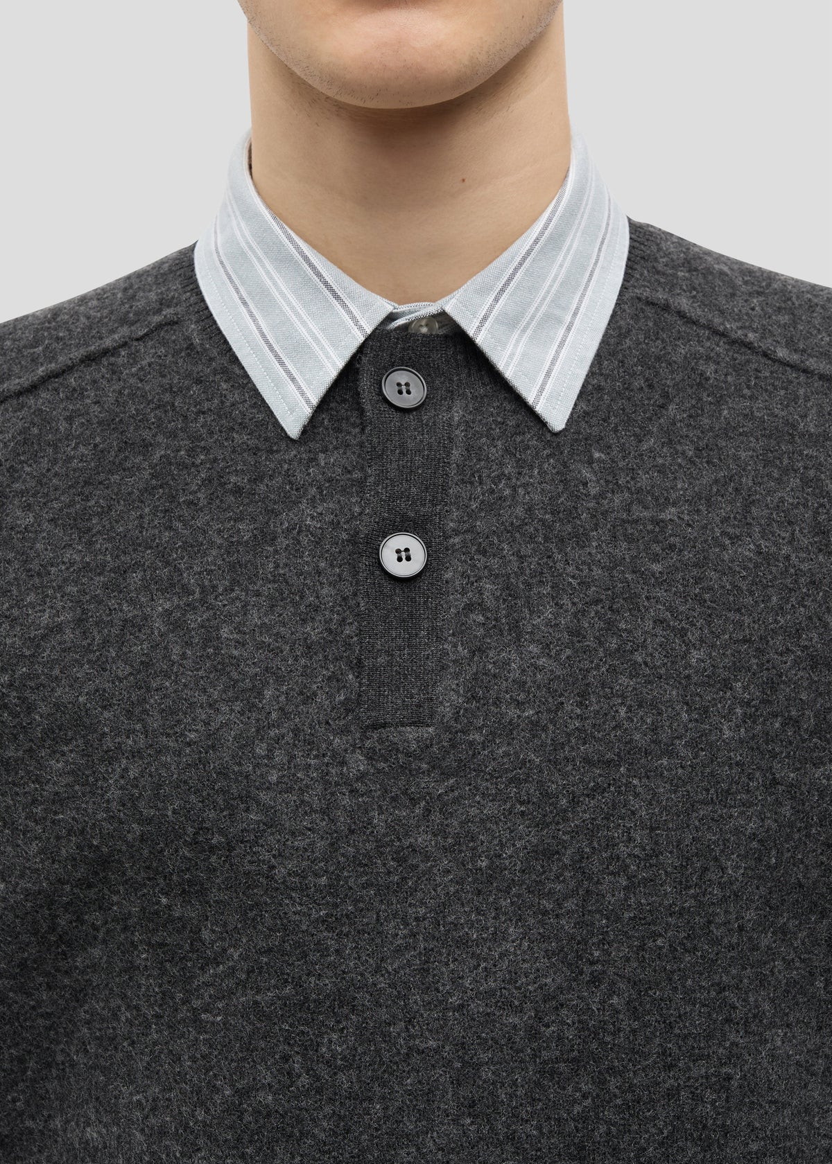 Samsøe Samsøe Sarick Sweater - Dark Grey Melange